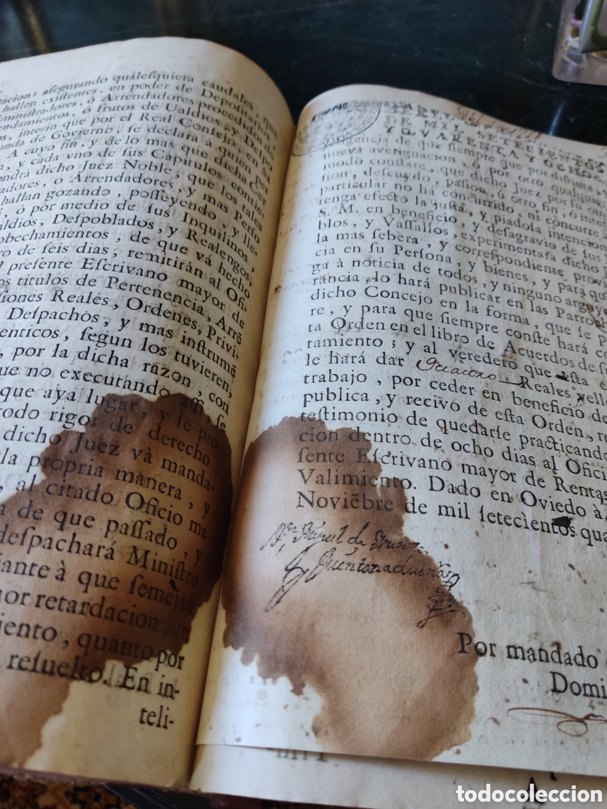 Libros antiguos: Cedulas reales IV 1736 a 1783 - Foto 20
