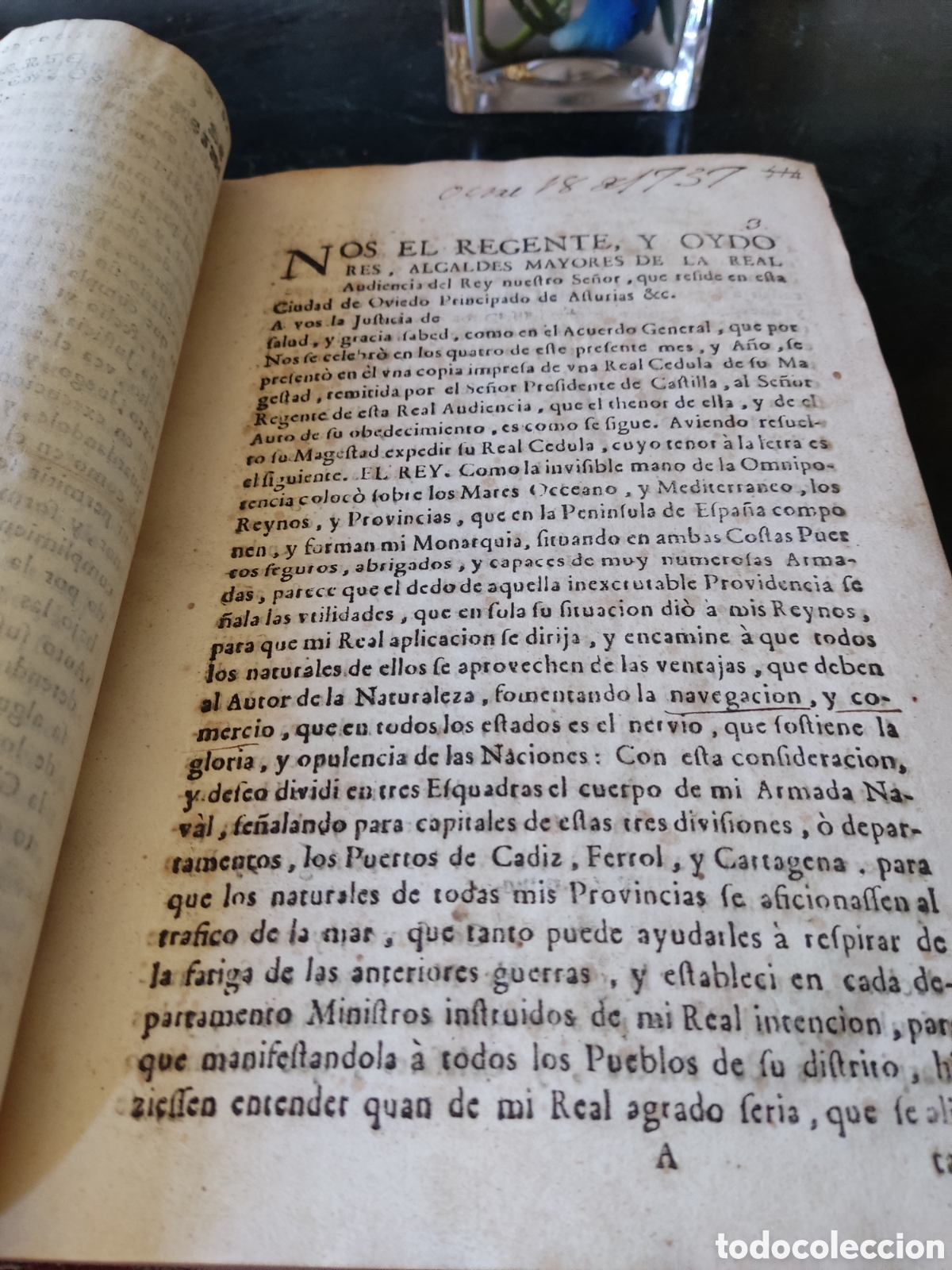 Libros antiguos: Cedulas reales V 1737 a 1778 - Foto 7