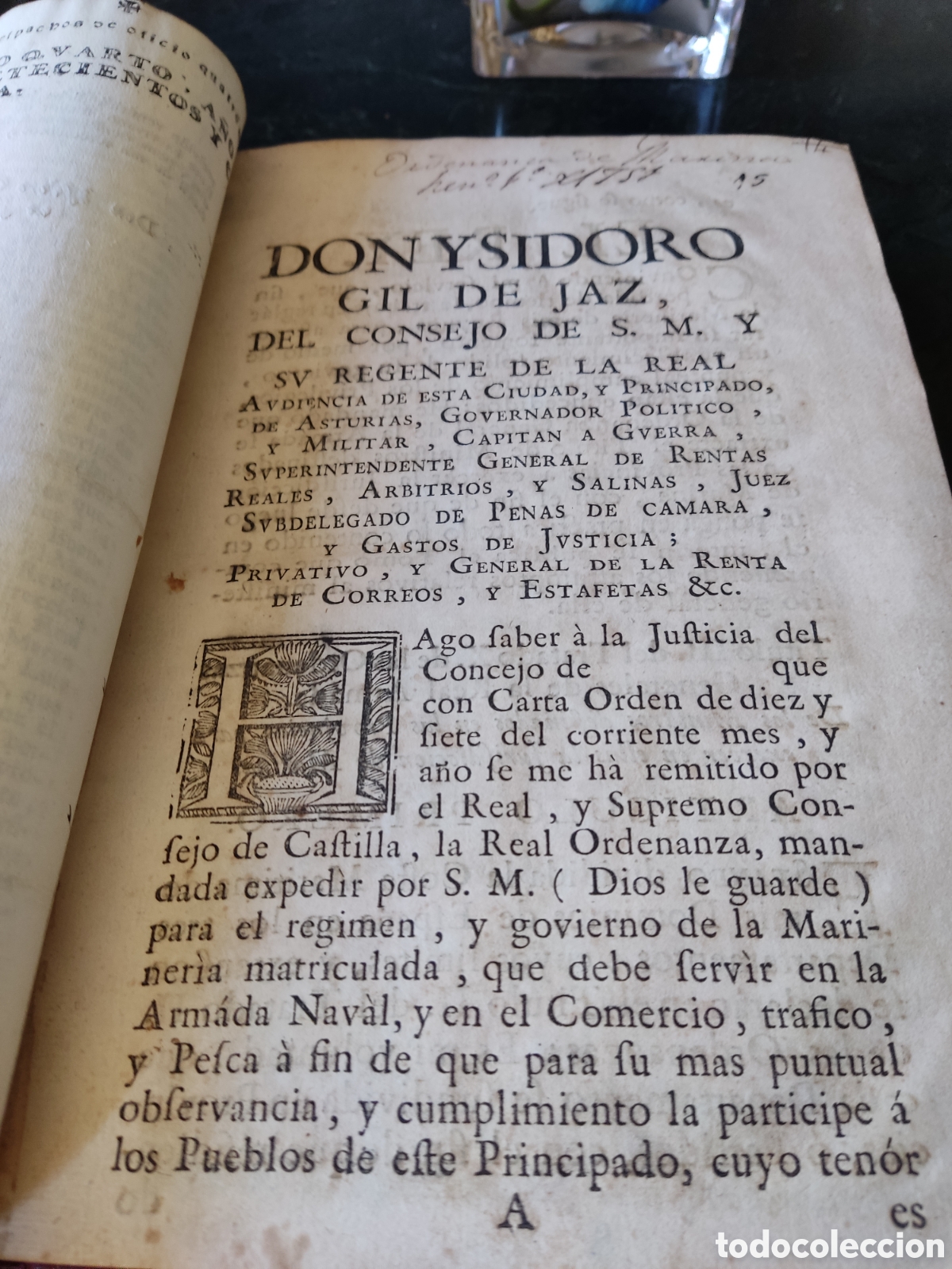 Libros antiguos: Cedulas reales V 1737 a 1778 - Foto 8