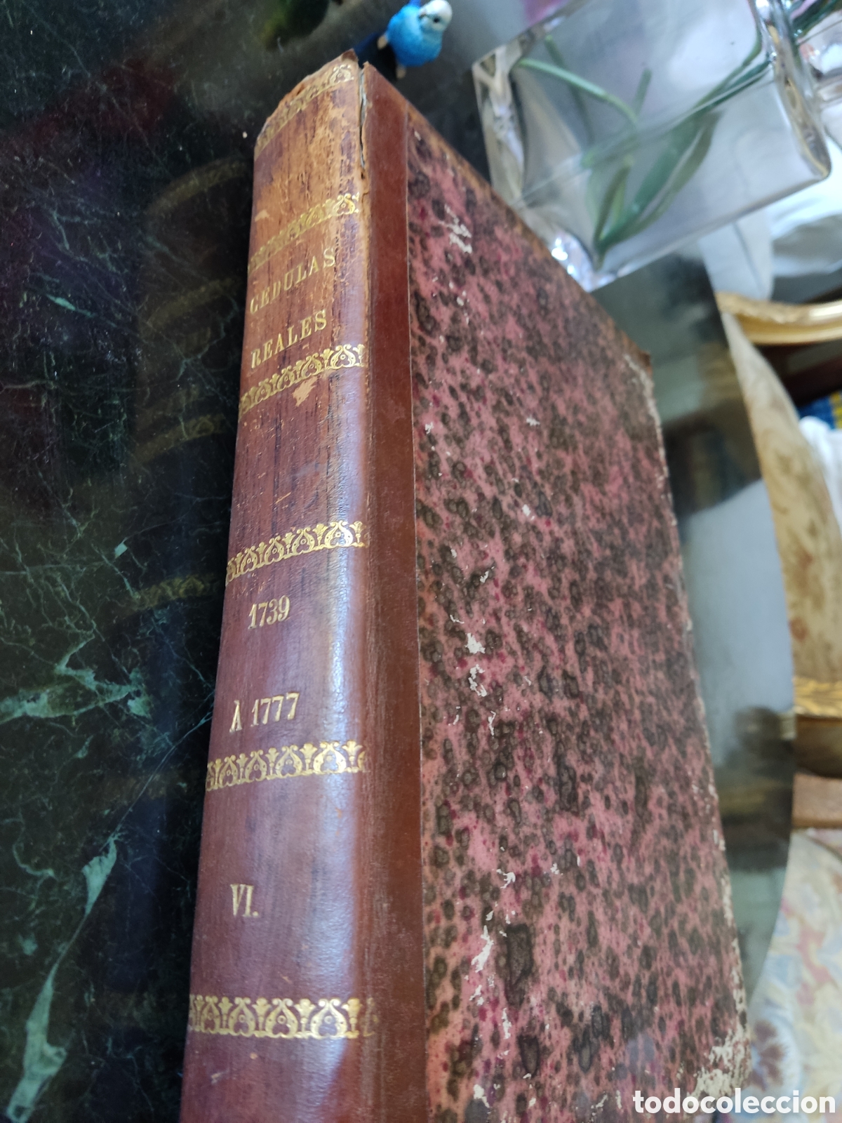 Libros antiguos: Cedulas reales VI 1739 a 1777 - Foto 2