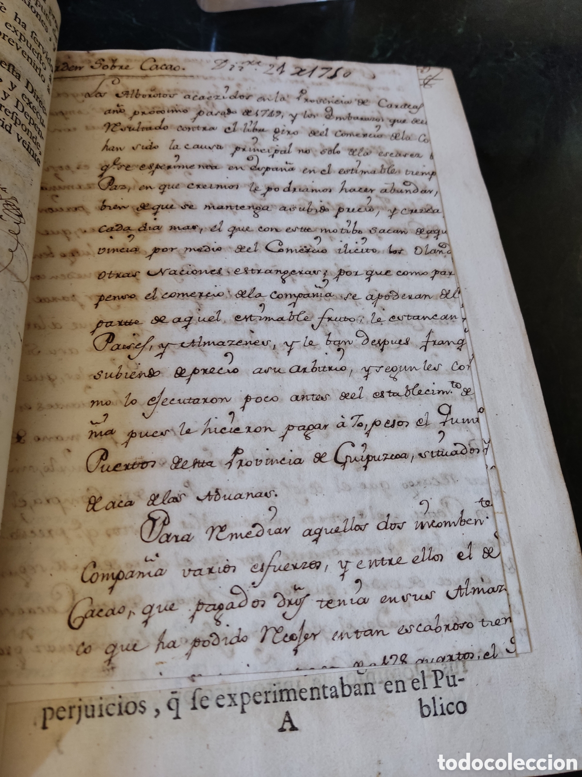 Libros antiguos: Cedulas reales VI 1739 a 1777 - Foto 9