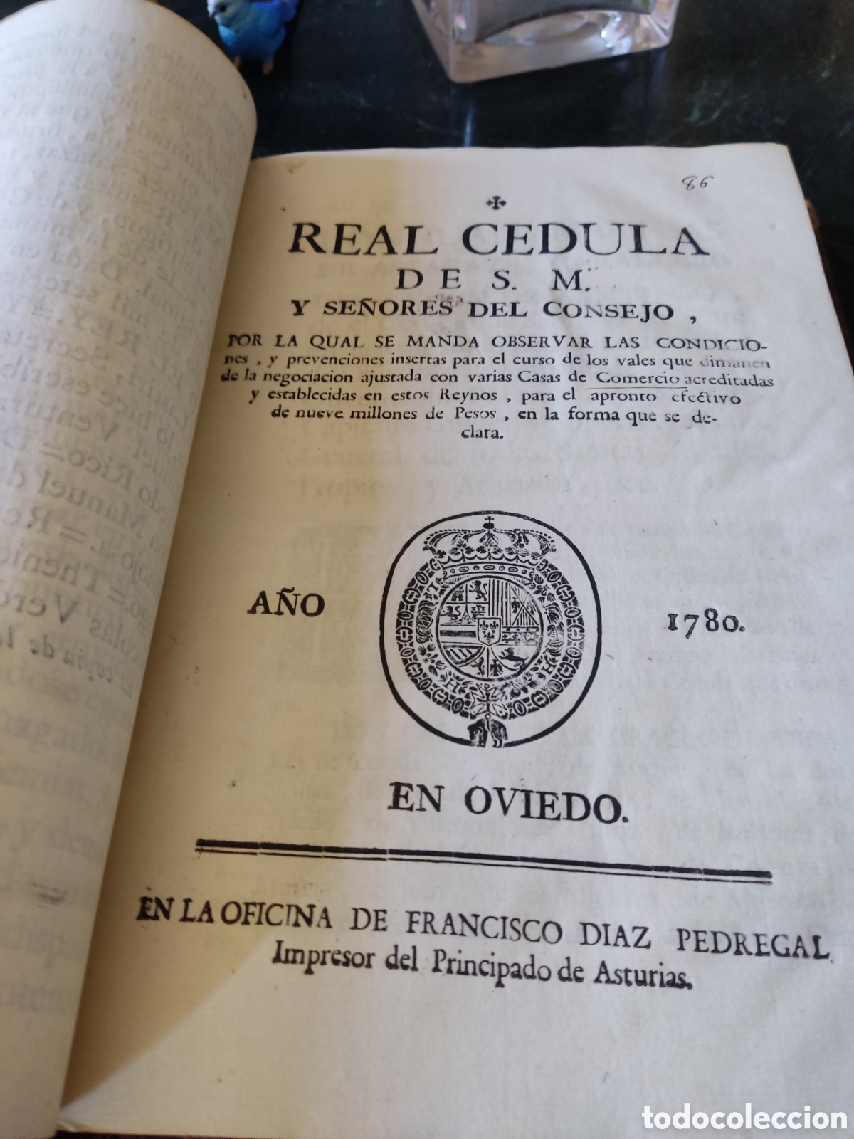 Libros antiguos: Cedulas reales VI 1739 a 1777 - Foto 11