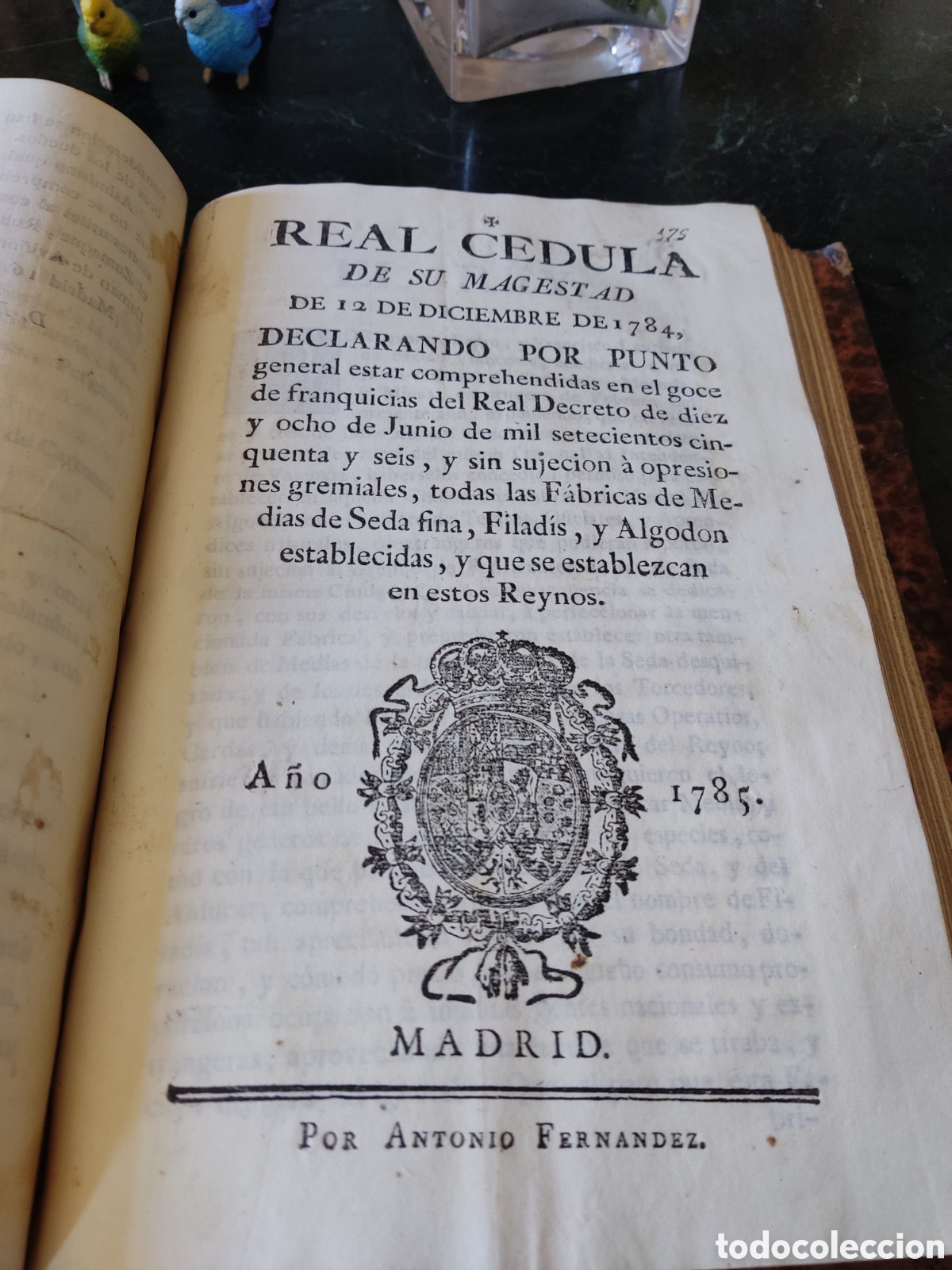 Libros antiguos: Cedulas reales VI 1739 a 1777 - Foto 13