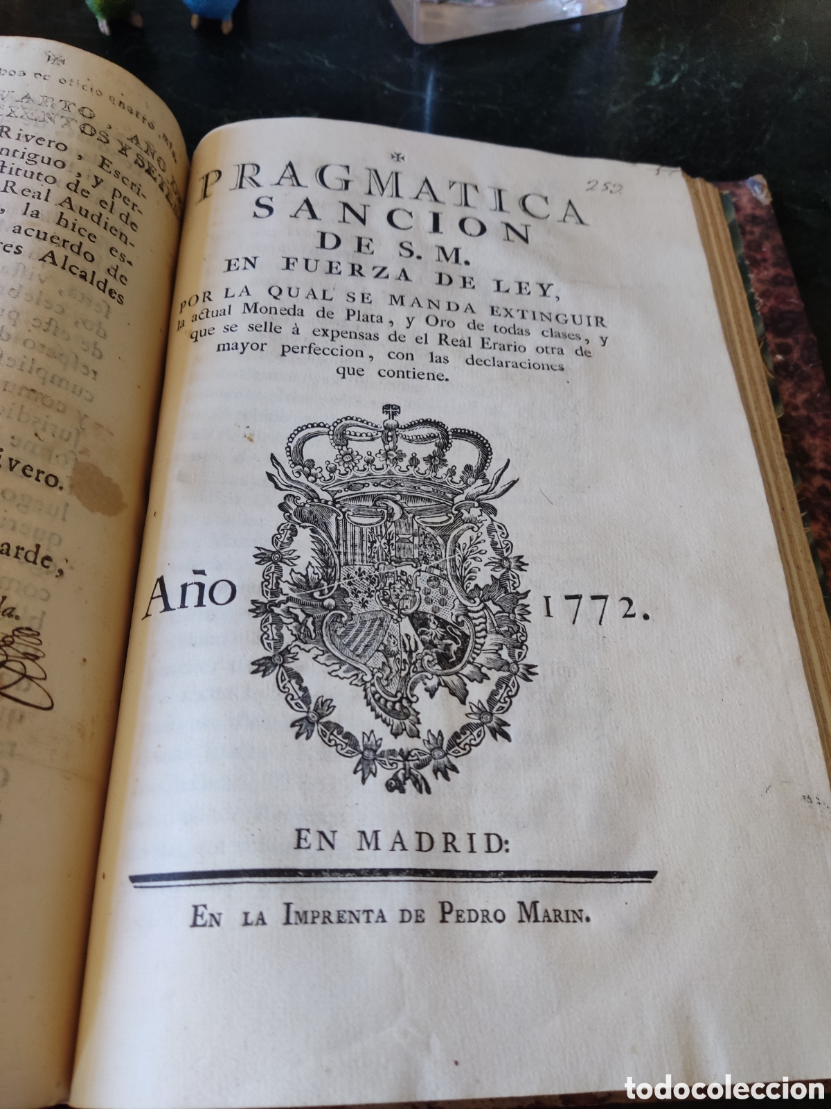 Libros antiguos: Cedulas reales VI 1739 a 1777 - Foto 15