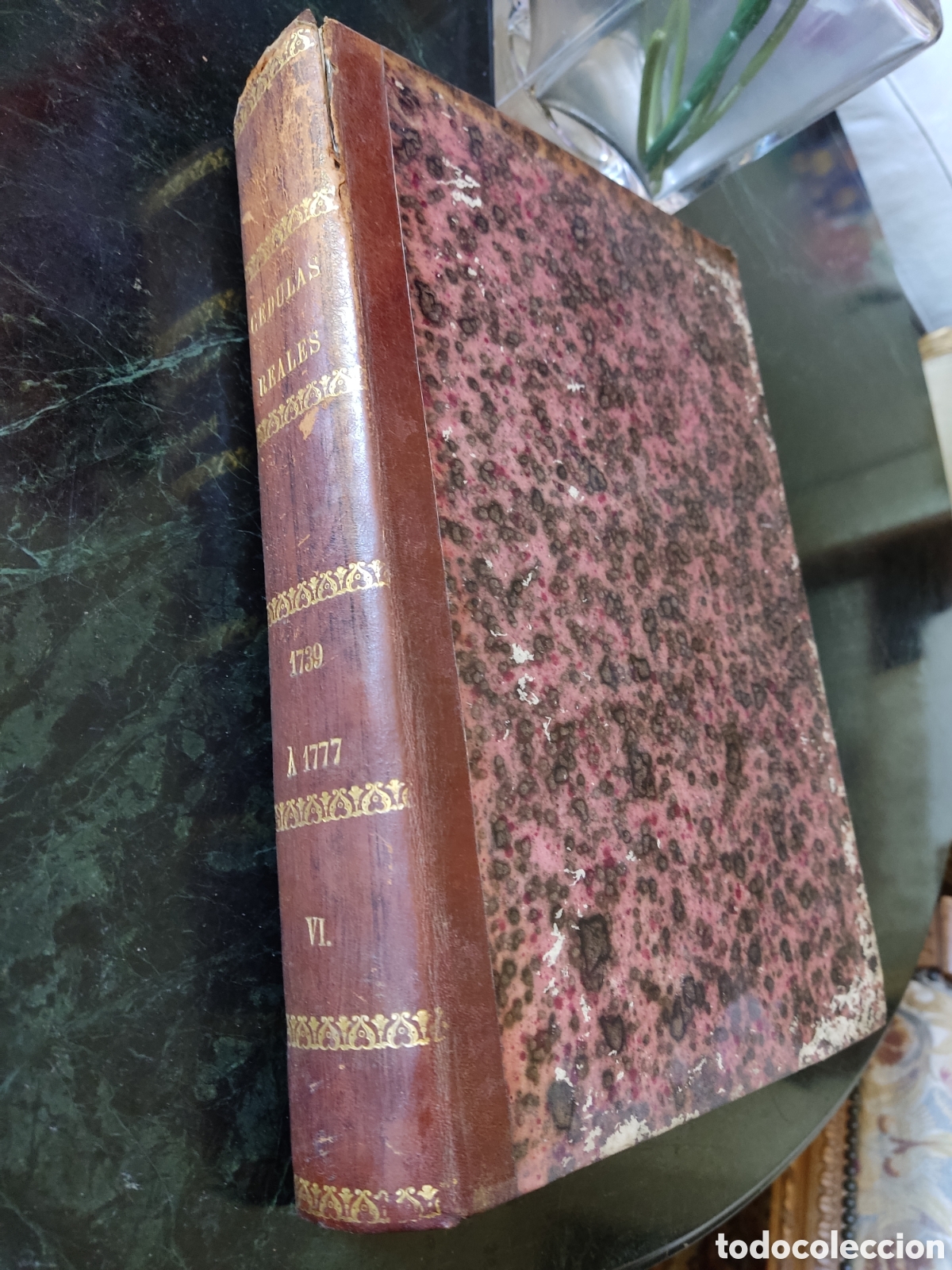 Libros antiguos: Cedulas reales VI 1739 a 1777 - Foto 2