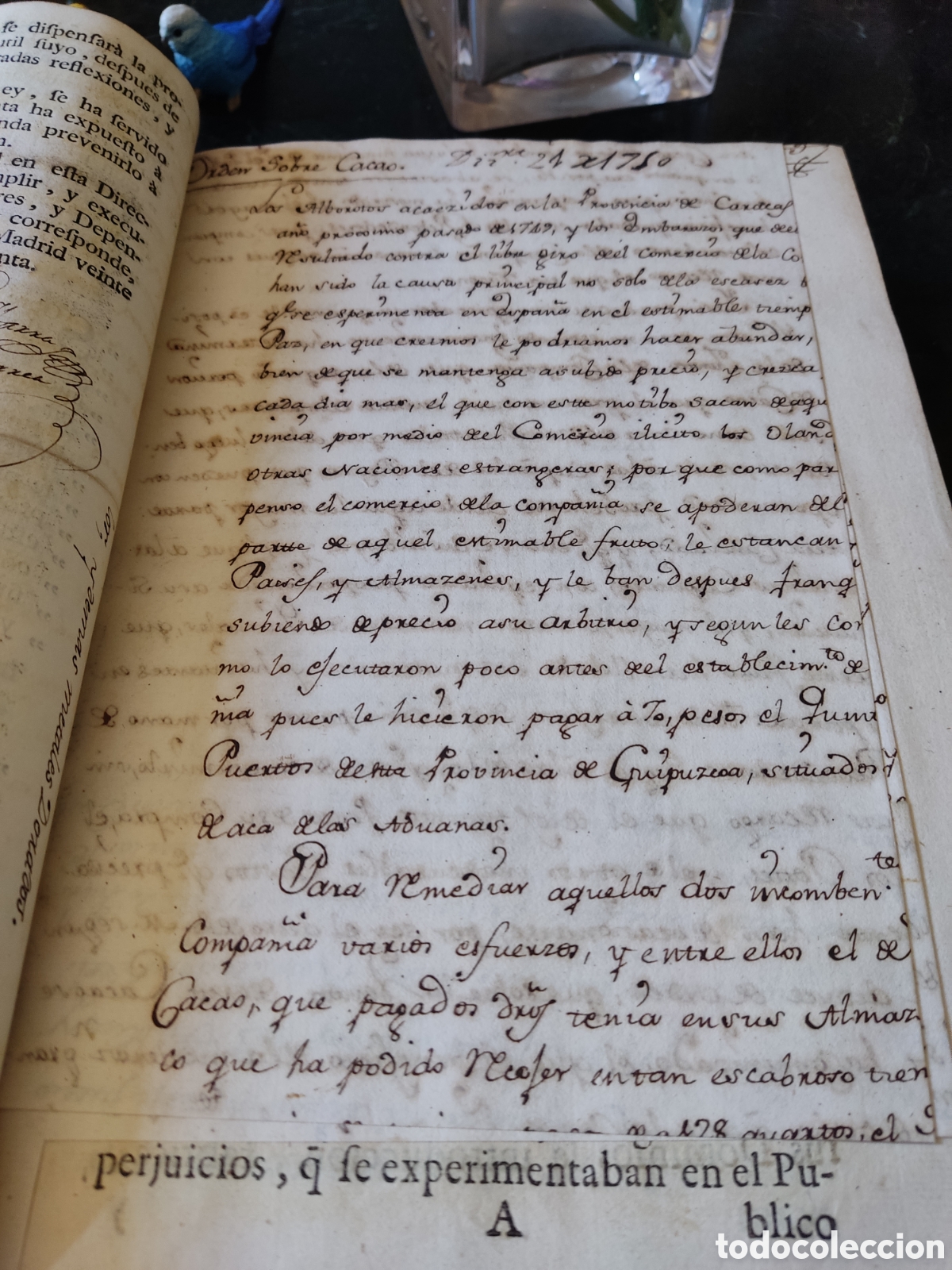 Libros antiguos: Cedulas reales VI 1739 a 1777 - Foto 7