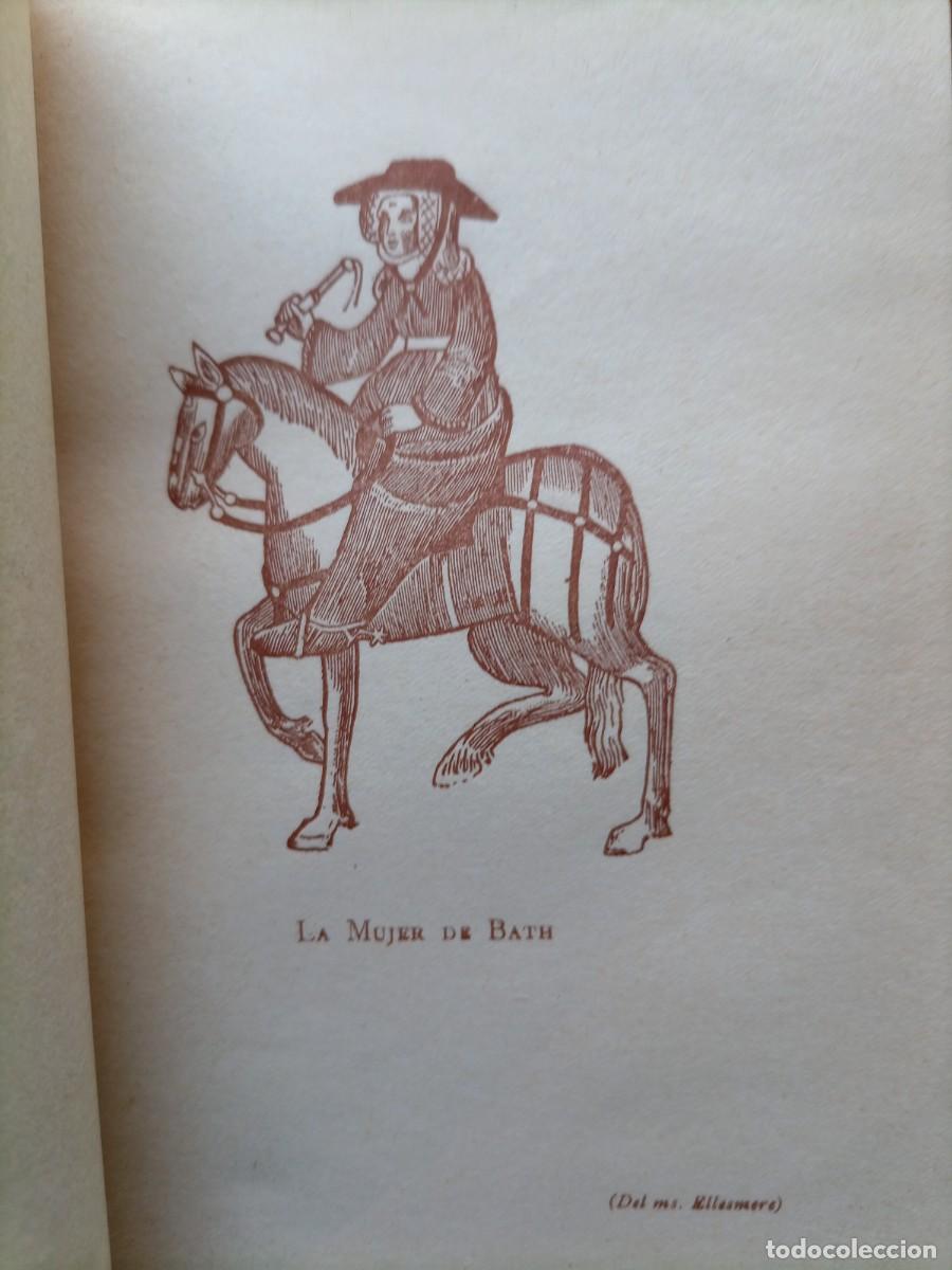 Libros antiguos: Los cuentos de Canterbory Chaucer 1921 - Foto 4