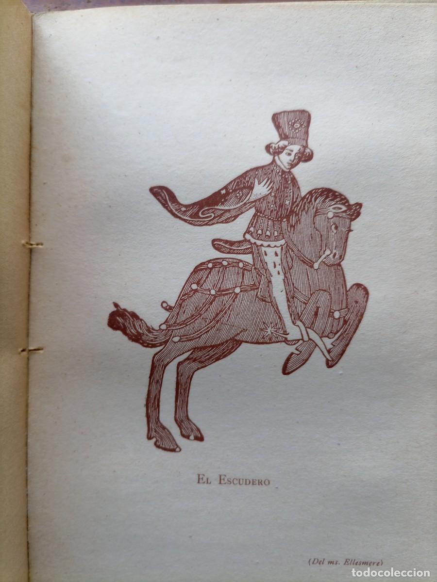 Libros antiguos: Los cuentos de Canterbory Chaucer 1921 - Foto 6