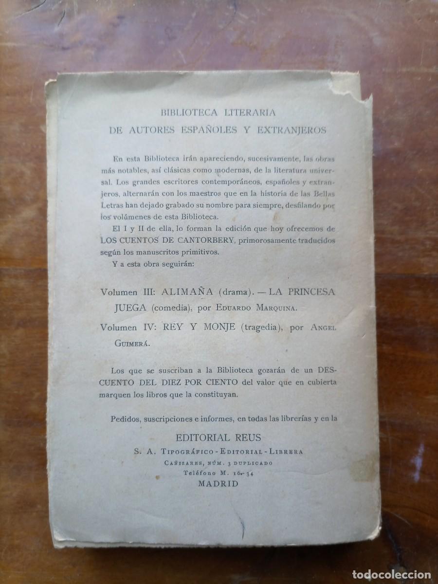 Libros antiguos: Los cuentos de Canterbory Chaucer 1921 - Foto 12
