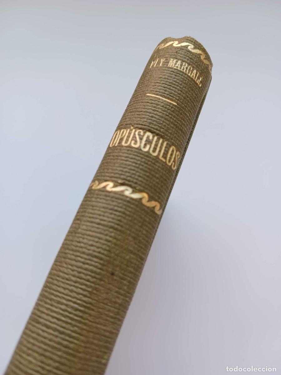 Libros antiguos: OP&Uacute;SCULOS, DE F. PI I MARGALL (1884) - EXLIBRIS - Foto 16