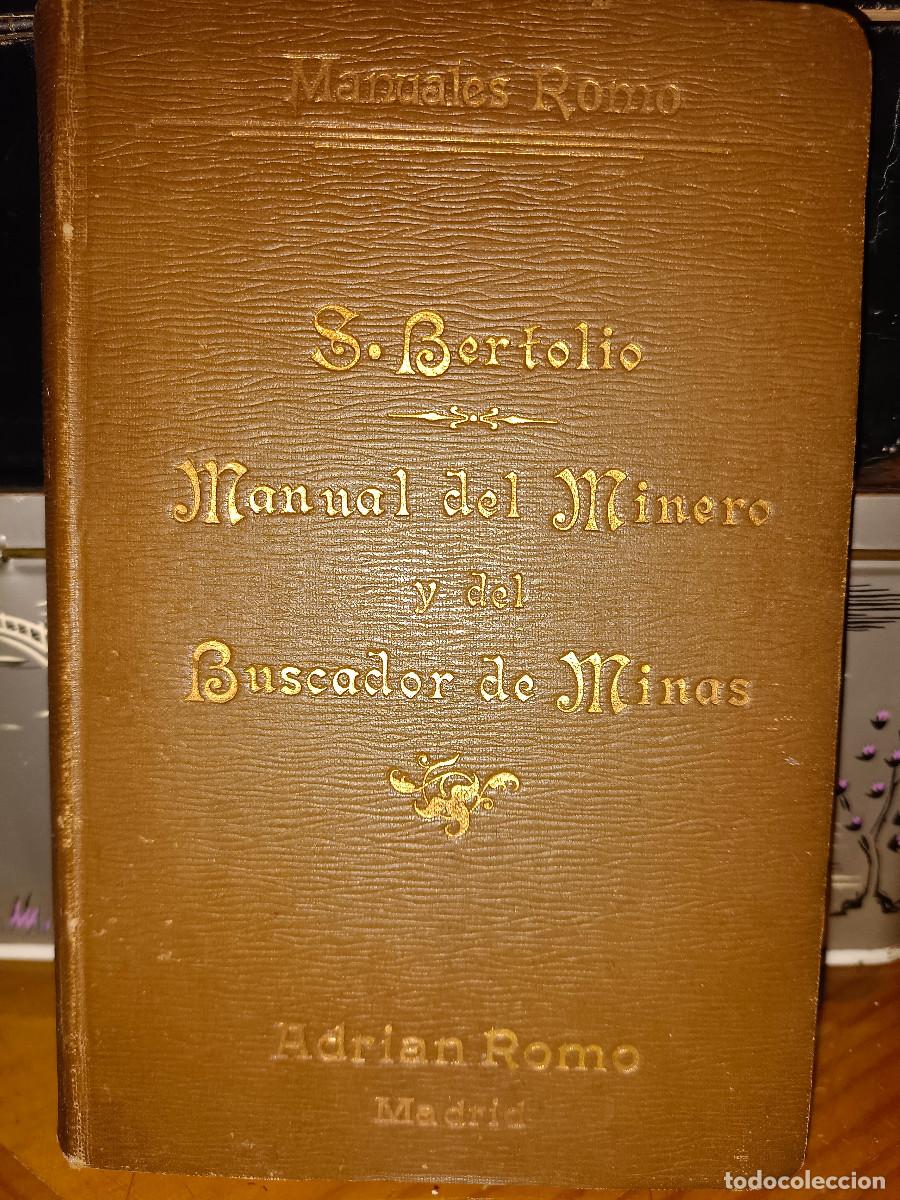 Libros antiguos: MANUAL DEL MINERO A&Ntilde;O 1903 - Foto 1