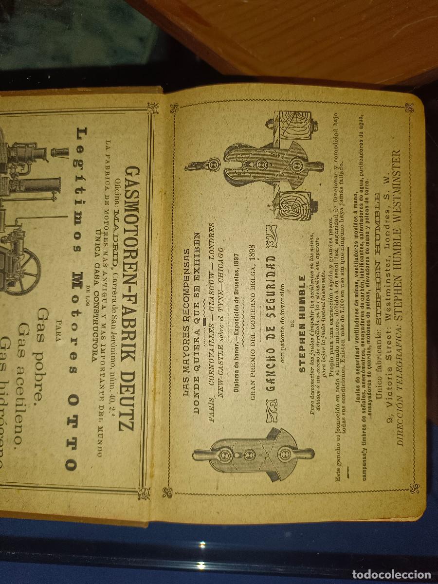 Libros antiguos: MANUAL DEL MINERO A&Ntilde;O 1903 - Foto 4