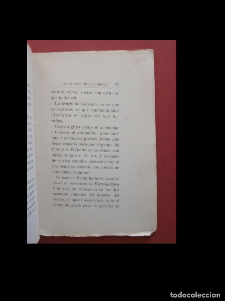 Libros antiguos: La bajada de la cuesta. Novela. Joaquin Belda - Foto 4