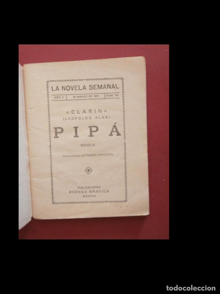 Libros antiguos: Pip&aacute;. Leopoldo Alas Clarin - Foto 5