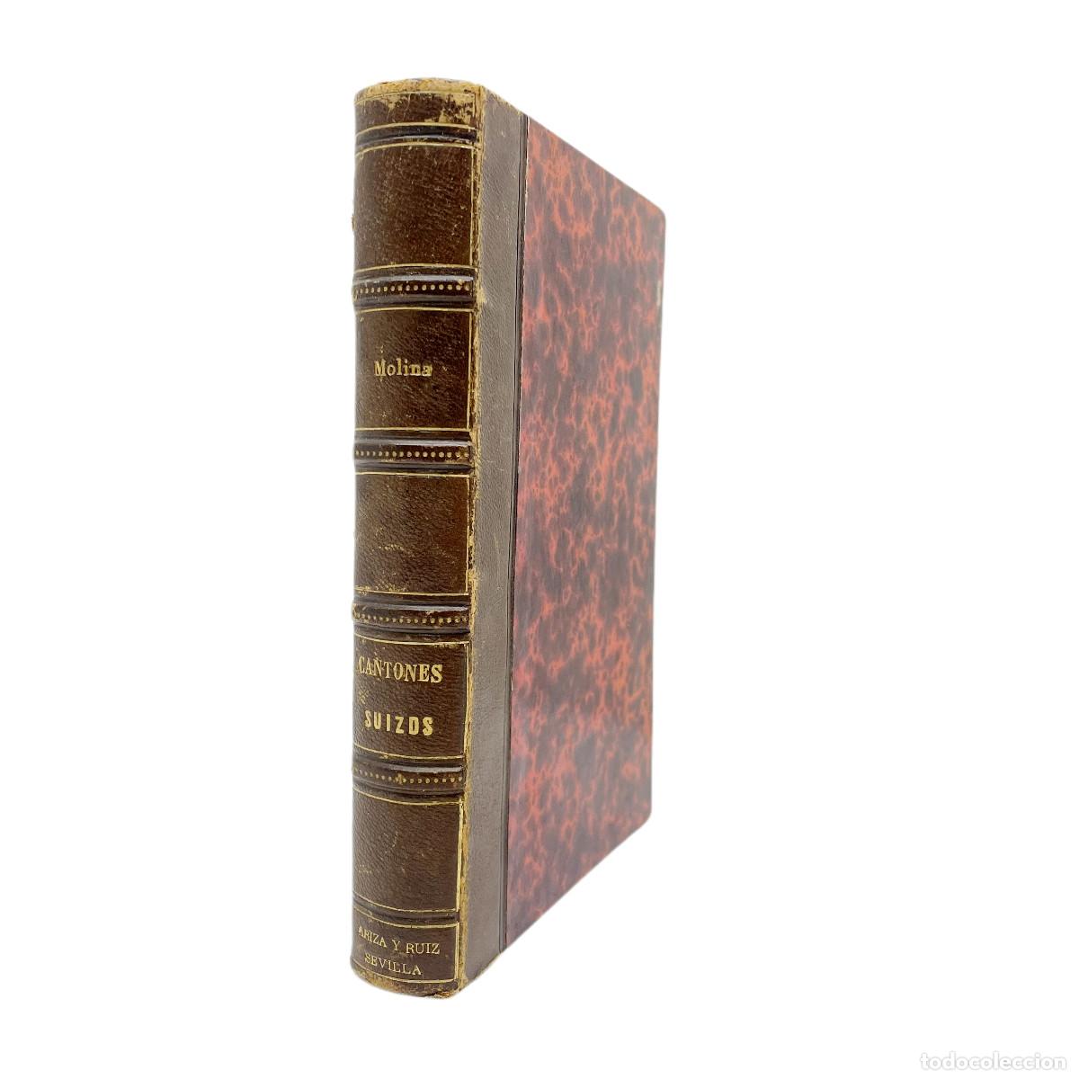 Libros antiguos: RICARDO MOLINA - LOS CANTONES SUIZOS - 1869 - Foto 1