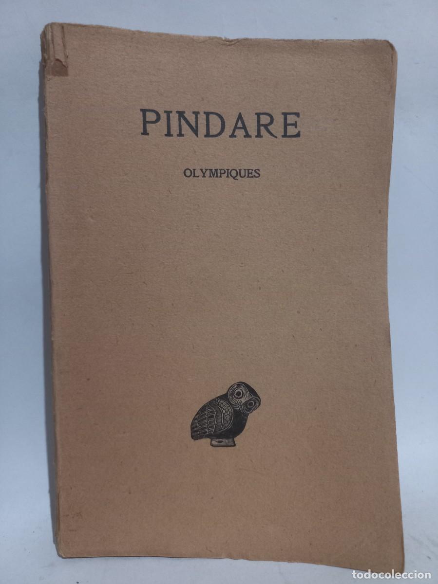 Libros antiguos: Pindare - Olympiques - Primera edici&oacute;n - 1922 - Foto 1