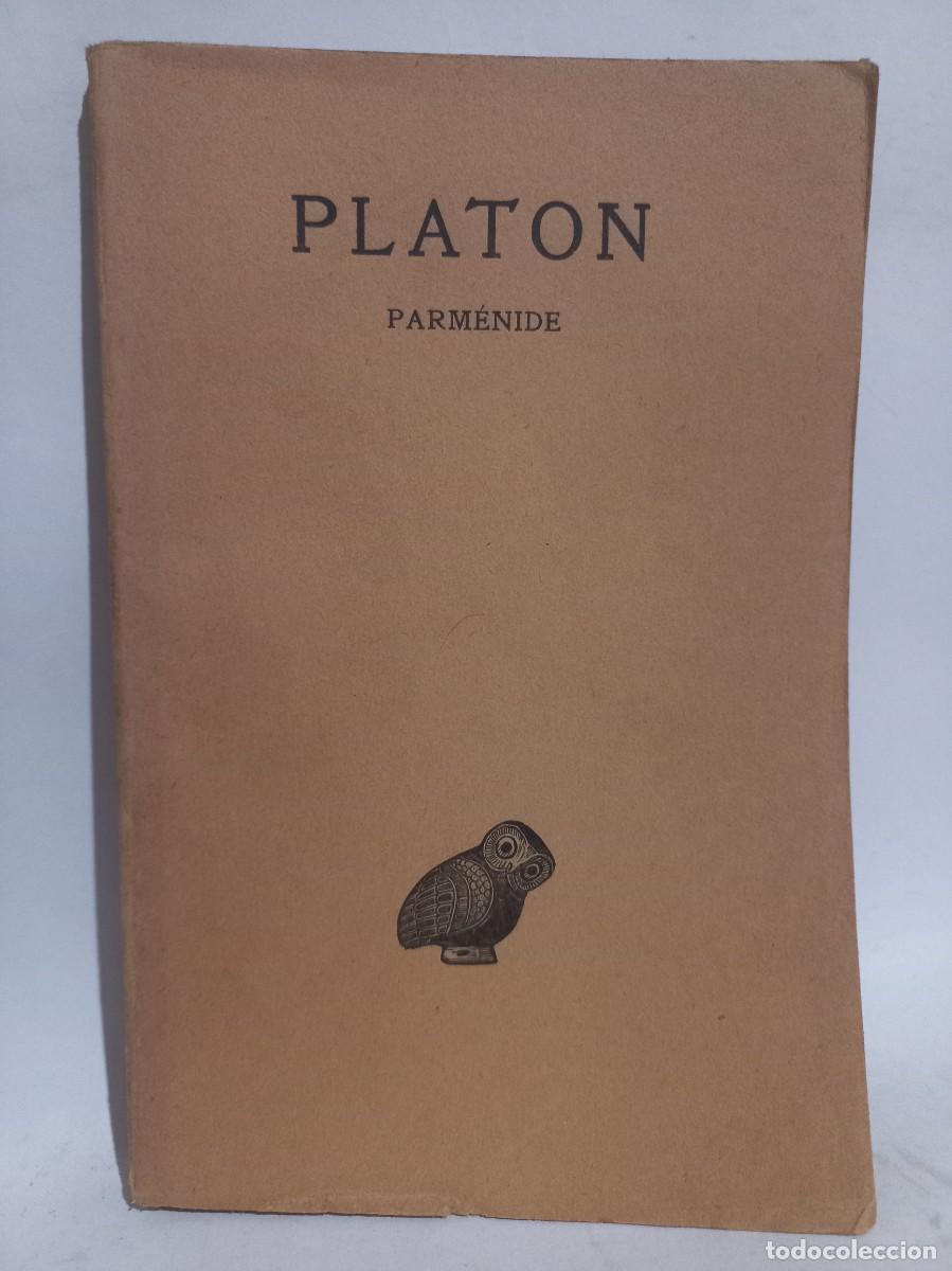 Libros antiguos: Plat&oacute;n - Parm&eacute;nide - Primera edici&oacute;n - 1923 - Foto 1