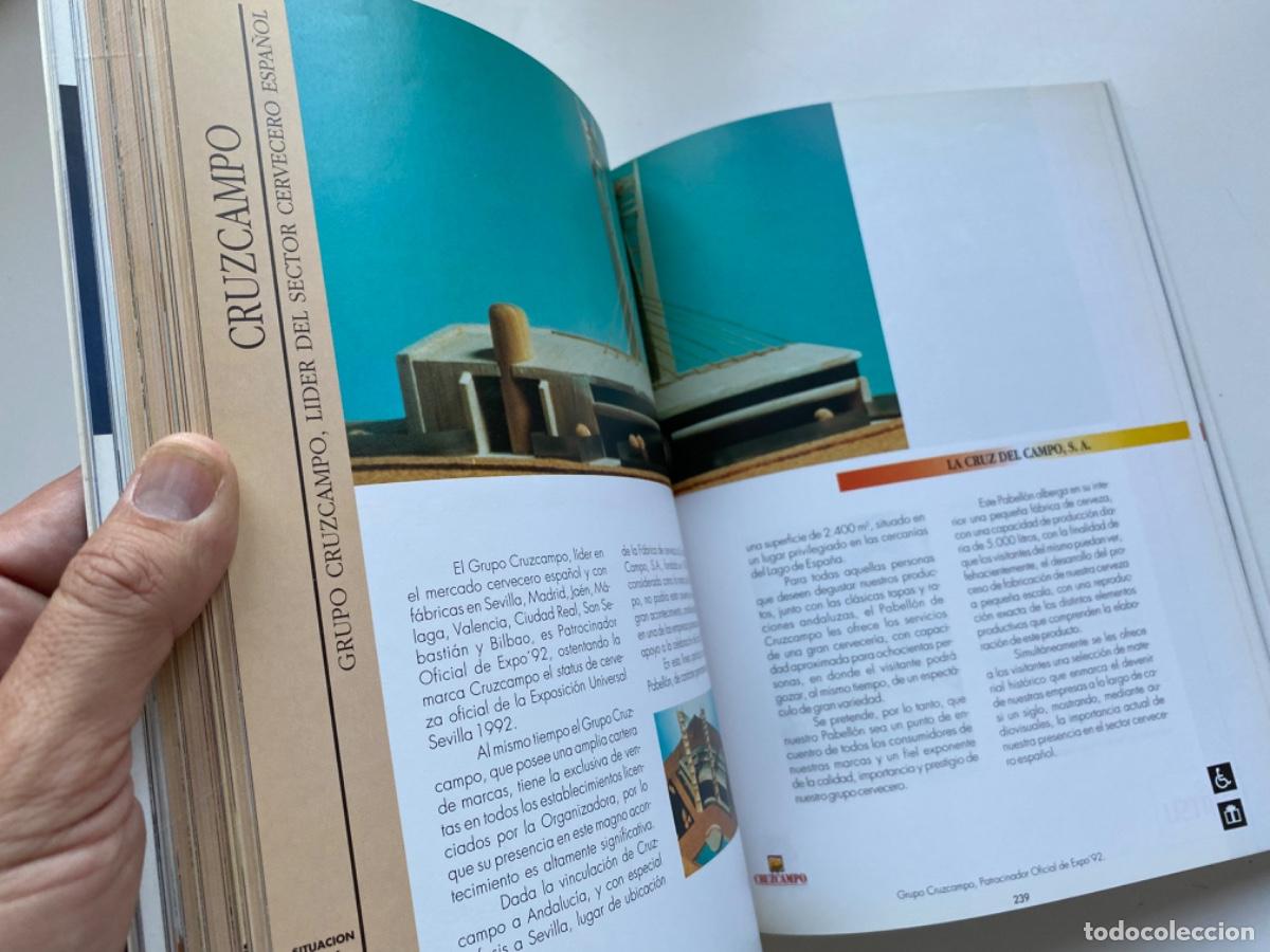 Libros antiguos: GRAN LIBRO DE LA EXPO 92 SEVILLA 1992. GUIA OFICIAL - Foto 7