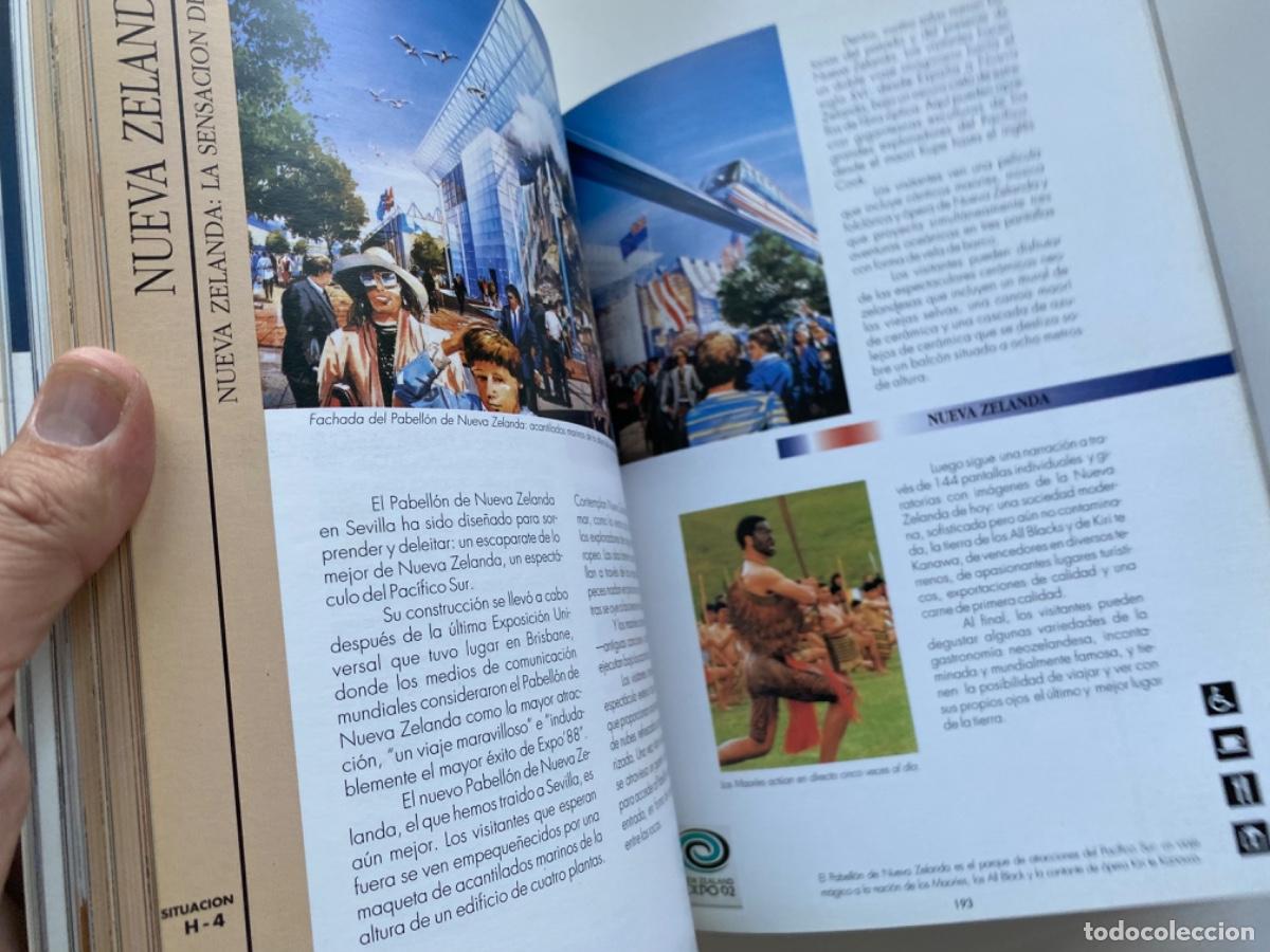 Libros antiguos: GRAN LIBRO DE LA EXPO 92 SEVILLA 1992. GUIA OFICIAL - Foto 8