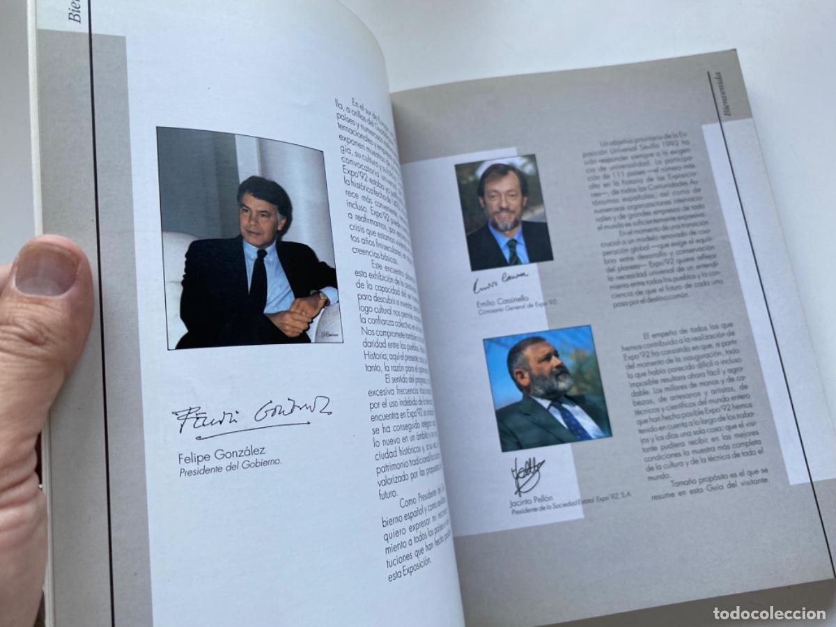 Libros antiguos: GRAN LIBRO DE LA EXPO 92 SEVILLA 1992. GUIA OFICIAL - Foto 11