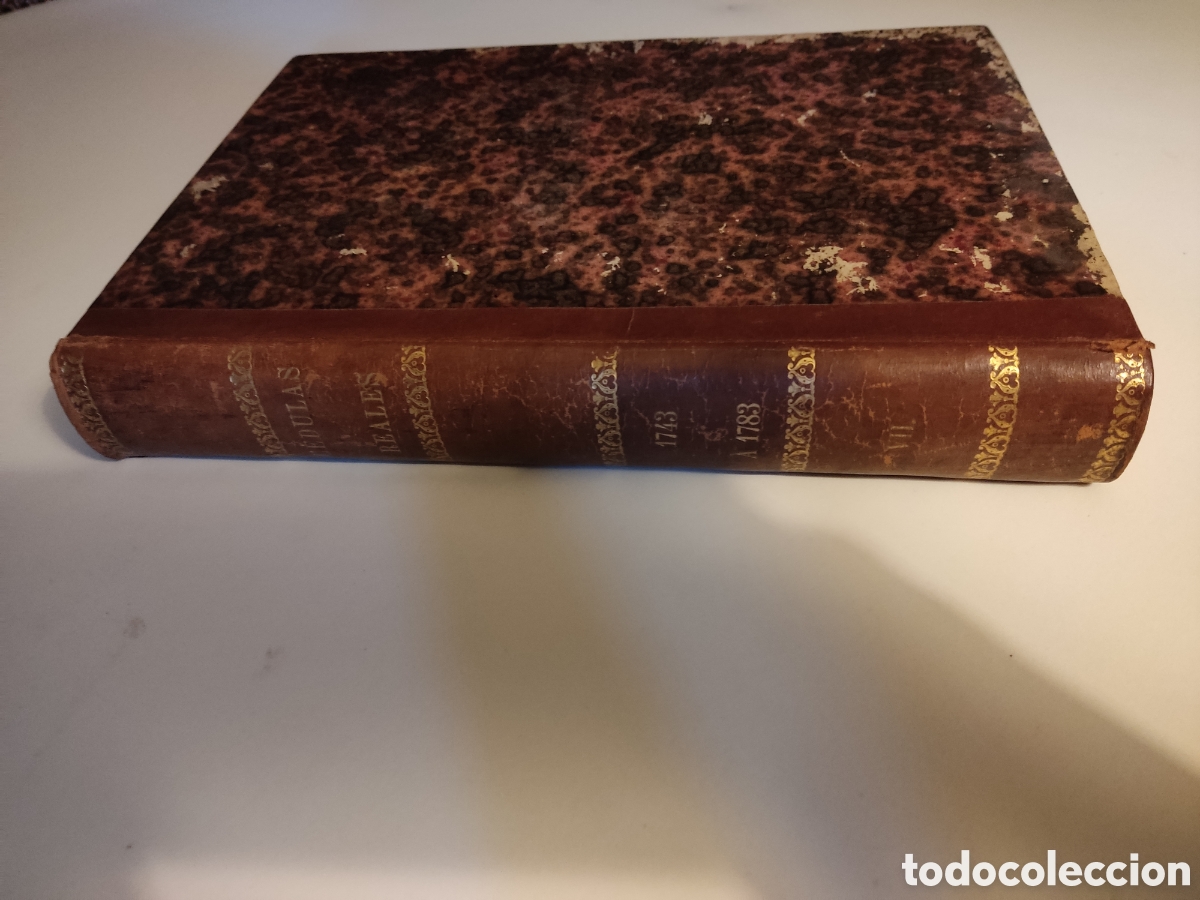 Libros antiguos: Cedulas reales VII 1743 a 1783 - Foto 2