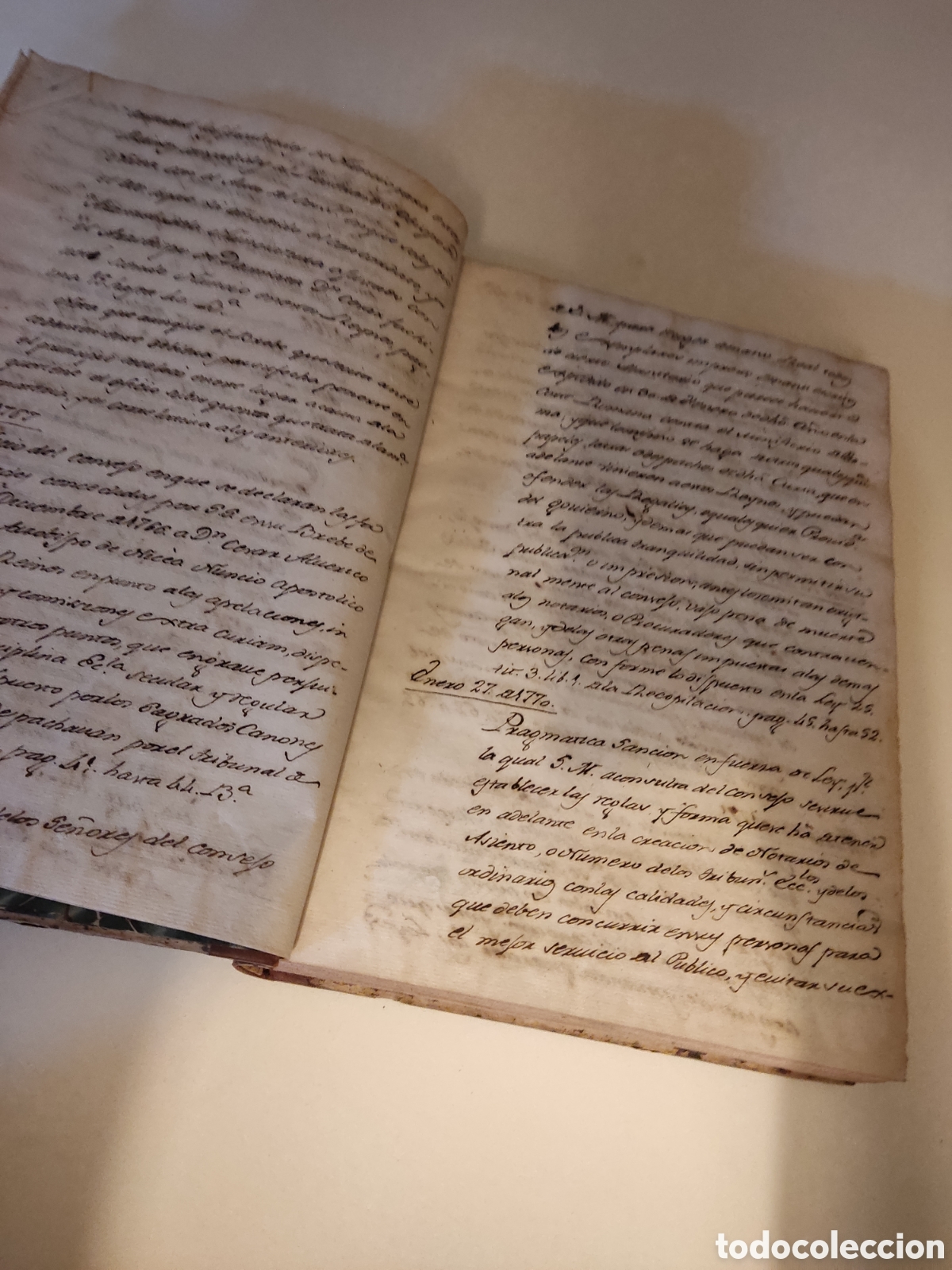 Libros antiguos: Cedulas reales VII 1743 a 1783 - Foto 7