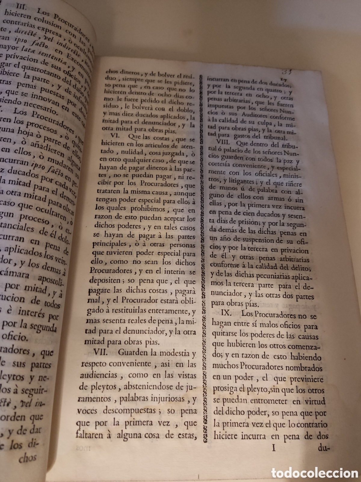 Libros antiguos: Cedulas reales VII 1743 a 1783 - Foto 10