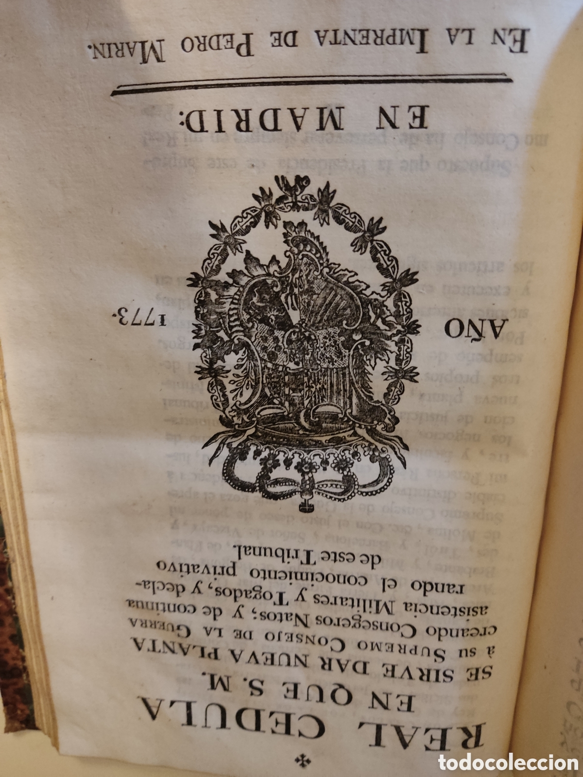 Libros antiguos: Cedulas reales X 1765 a 1783 - Foto 12