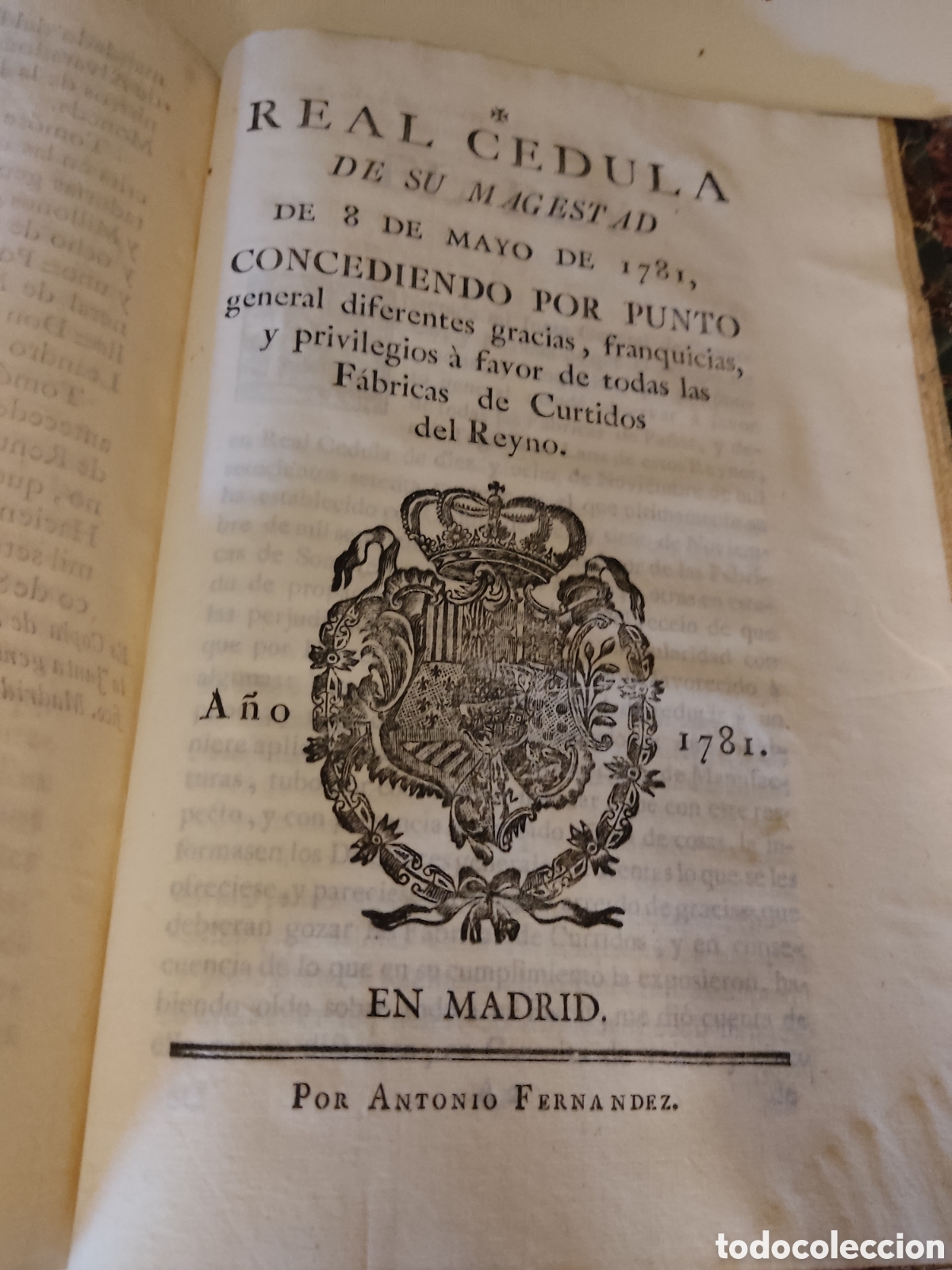 Libros antiguos: Cedulas reales X 1765 a 1783 - Foto 16