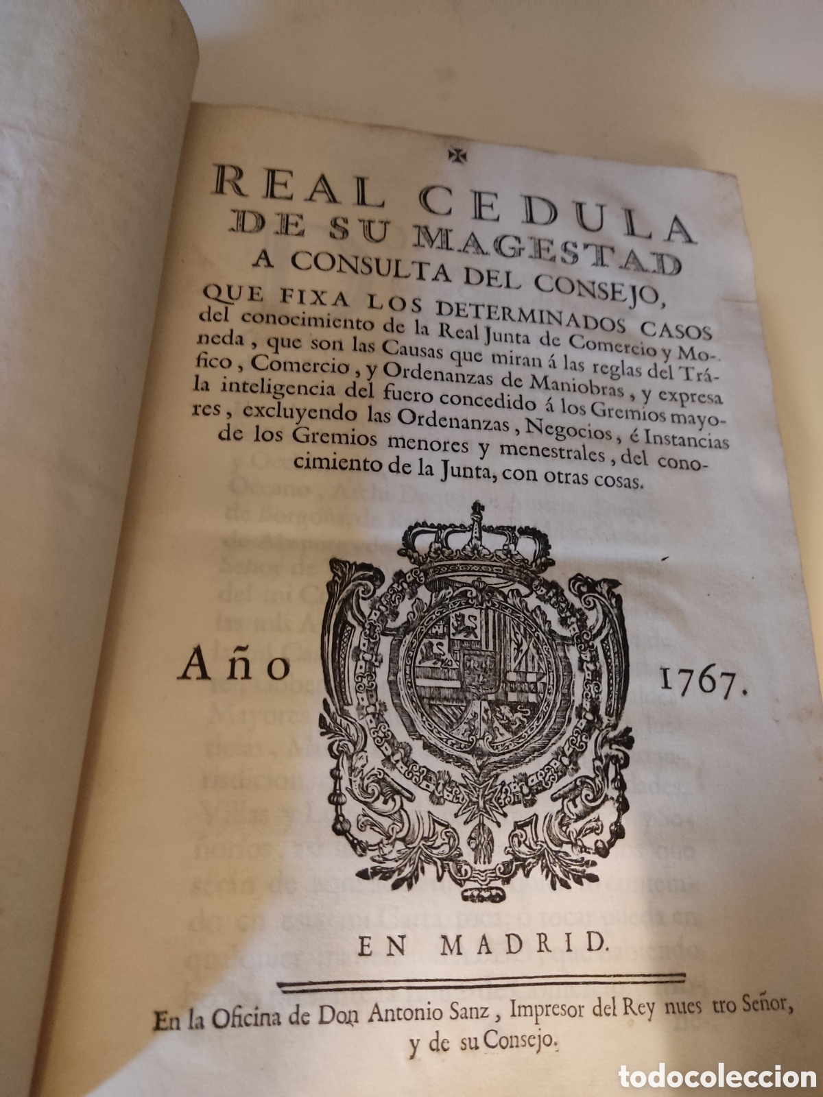 Libros antiguos: Cedulas reales XI 1768 a 1782 - Foto 6