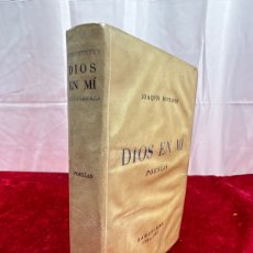 Libros antiguos: L-1681. DIOS EN MI. POESIAS. JOAQUIN MUNTANER. IMP. ALTES. 1931.