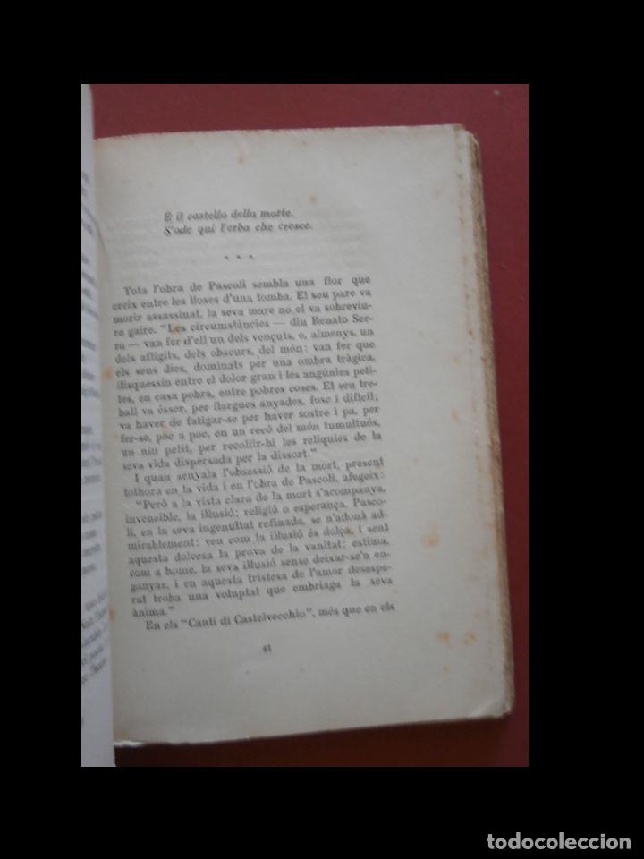 Libros antiguos: Notes sobre poesia. Tom&agrave;s Grac&eacute;s. - Foto 3