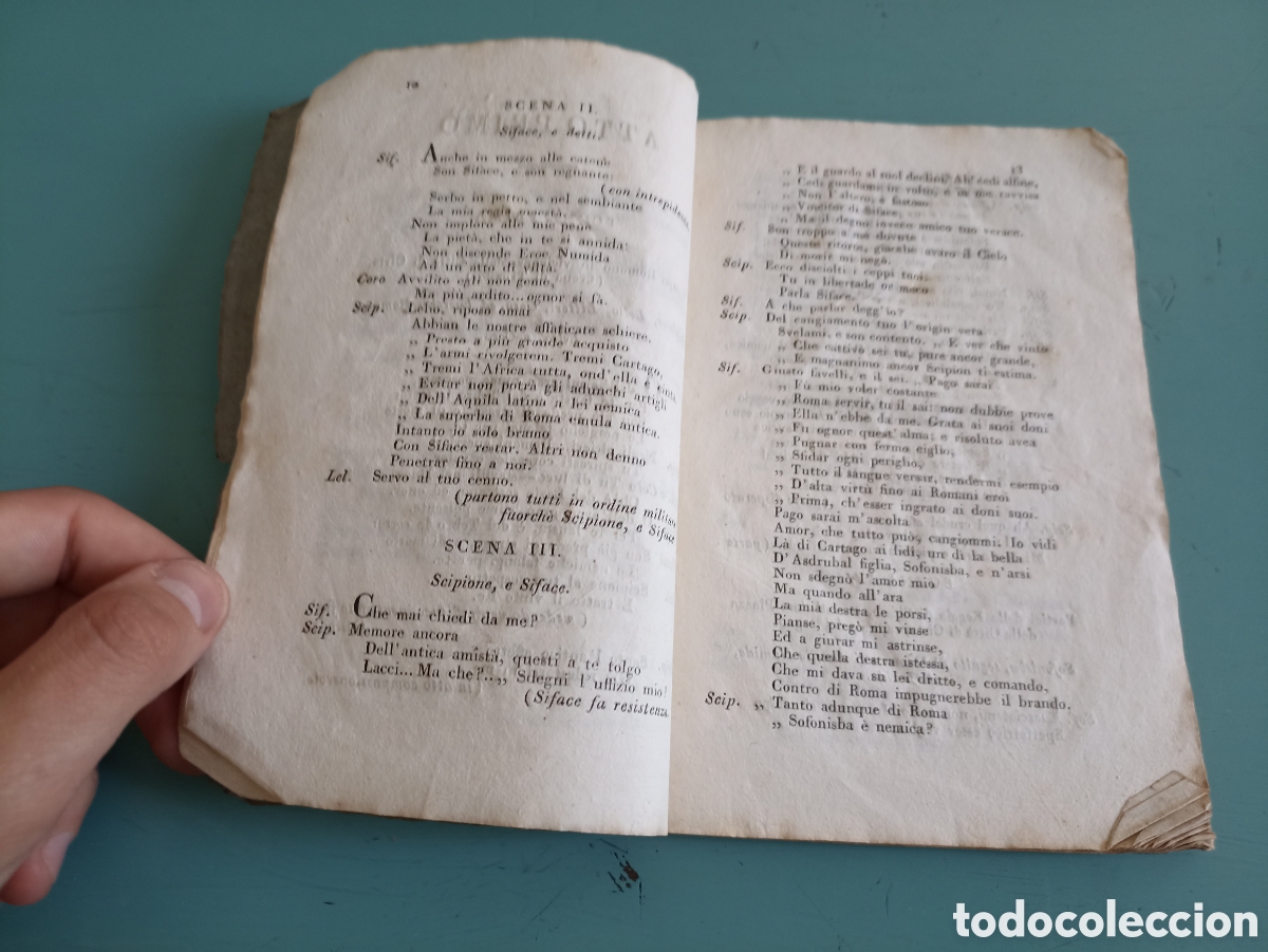 Libros antiguos: Sofonisba. Luigi Coccapani. Modena 1817 - Foto 4