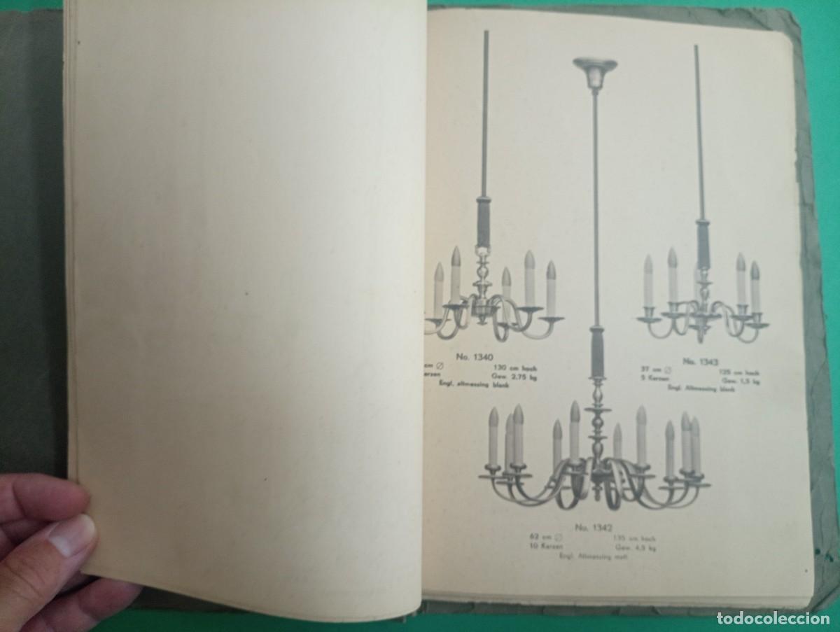 Libros antiguos: Antiguo libro Cat&aacute;logo de LAMPARAS de TECHO. - Foto 6
