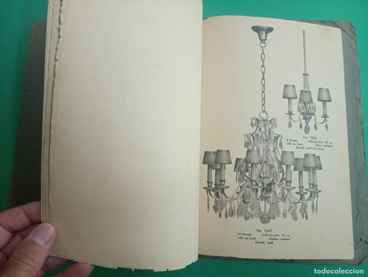 Libros antiguos: Antiguo libro Cat&aacute;logo de LAMPARAS de TECHO. - Foto 10