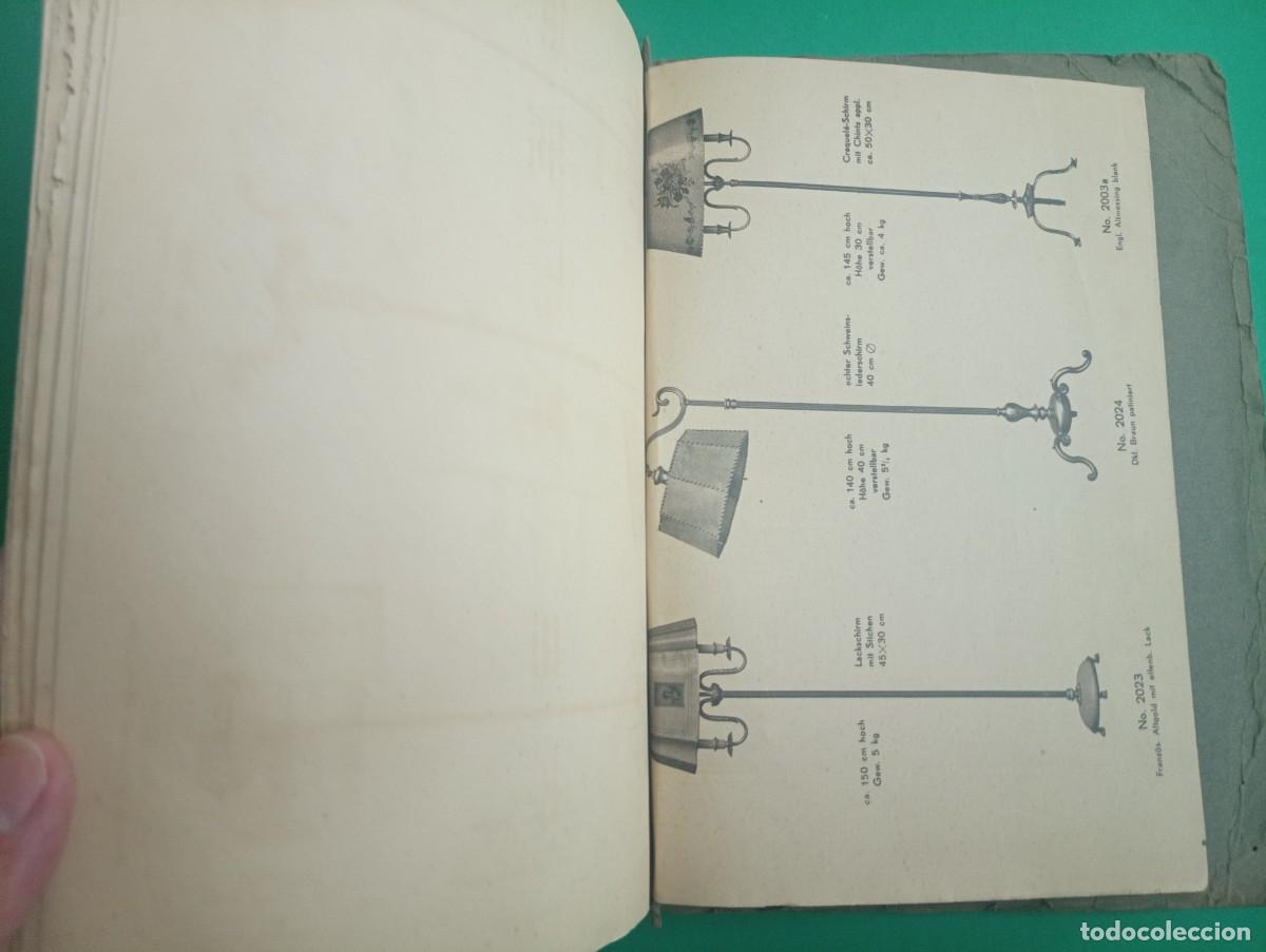 Libros antiguos: Antiguo libro Cat&aacute;logo de LAMPARAS de TECHO. - Foto 12