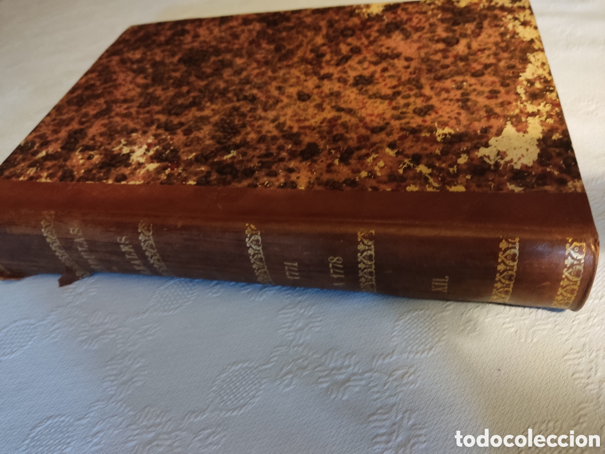 Libros antiguos: Cedulas reales XII 1771 a 1778 - Foto 2