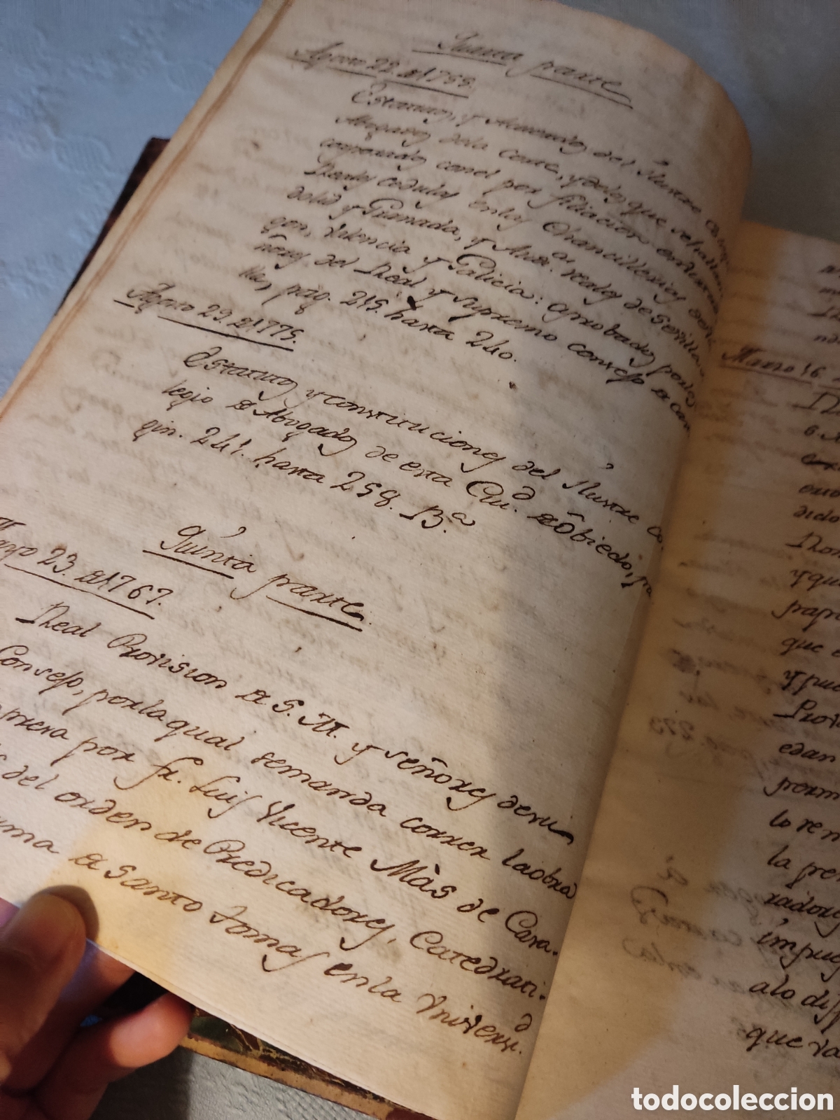 Libros antiguos: Cedulas reales XII 1771 a 1778 - Foto 7