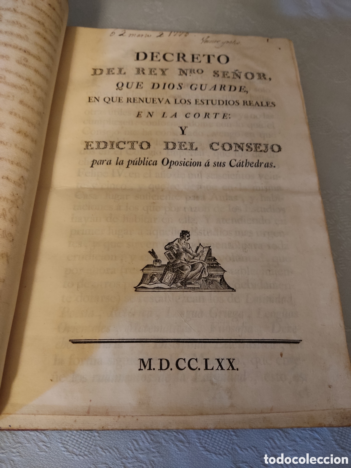 Libros antiguos: Cedulas reales XII 1771 a 1778 - Foto 12