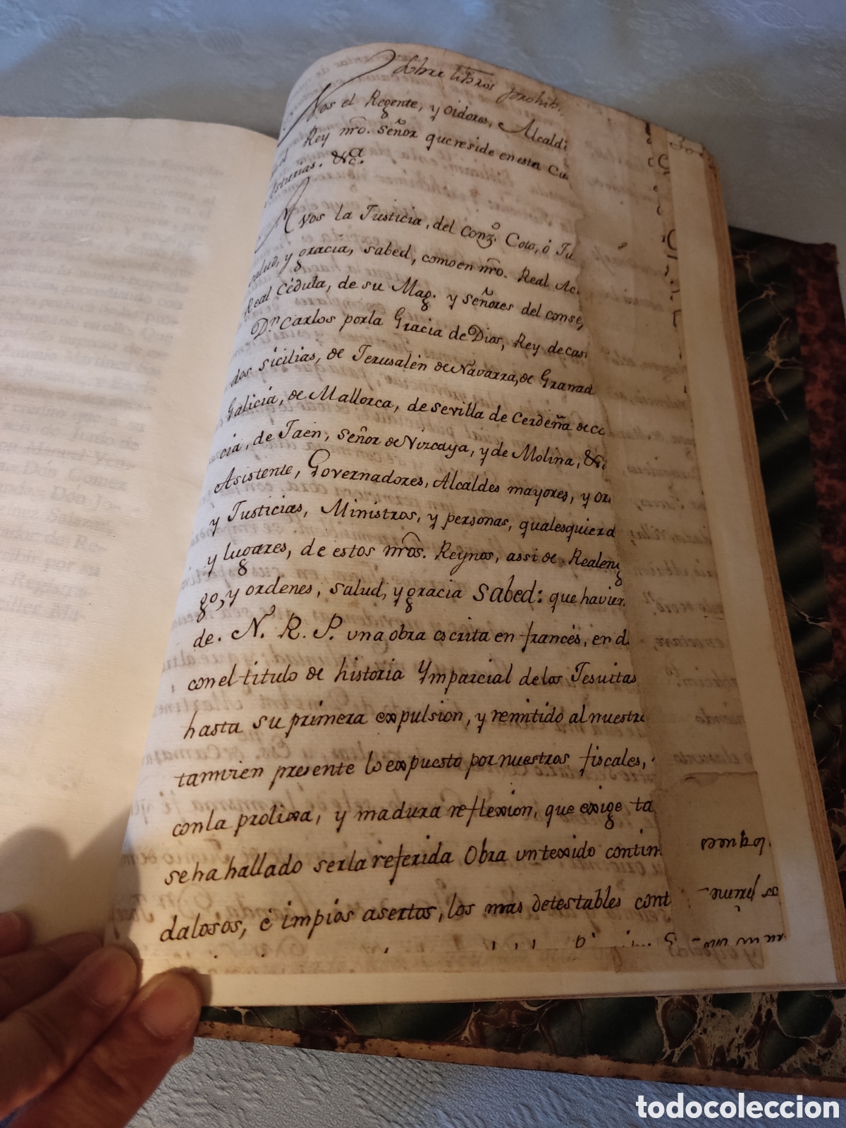 Libros antiguos: Cedulas reales XII 1771 a 1778 - Foto 18
