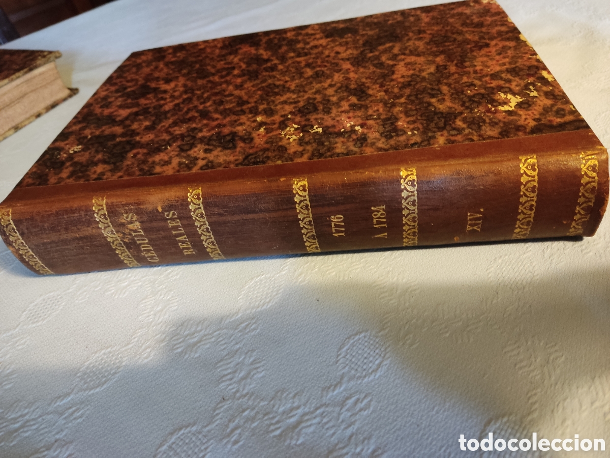 Libros antiguos: Cedulas reales XIV 1776 a 1784 - Foto 2