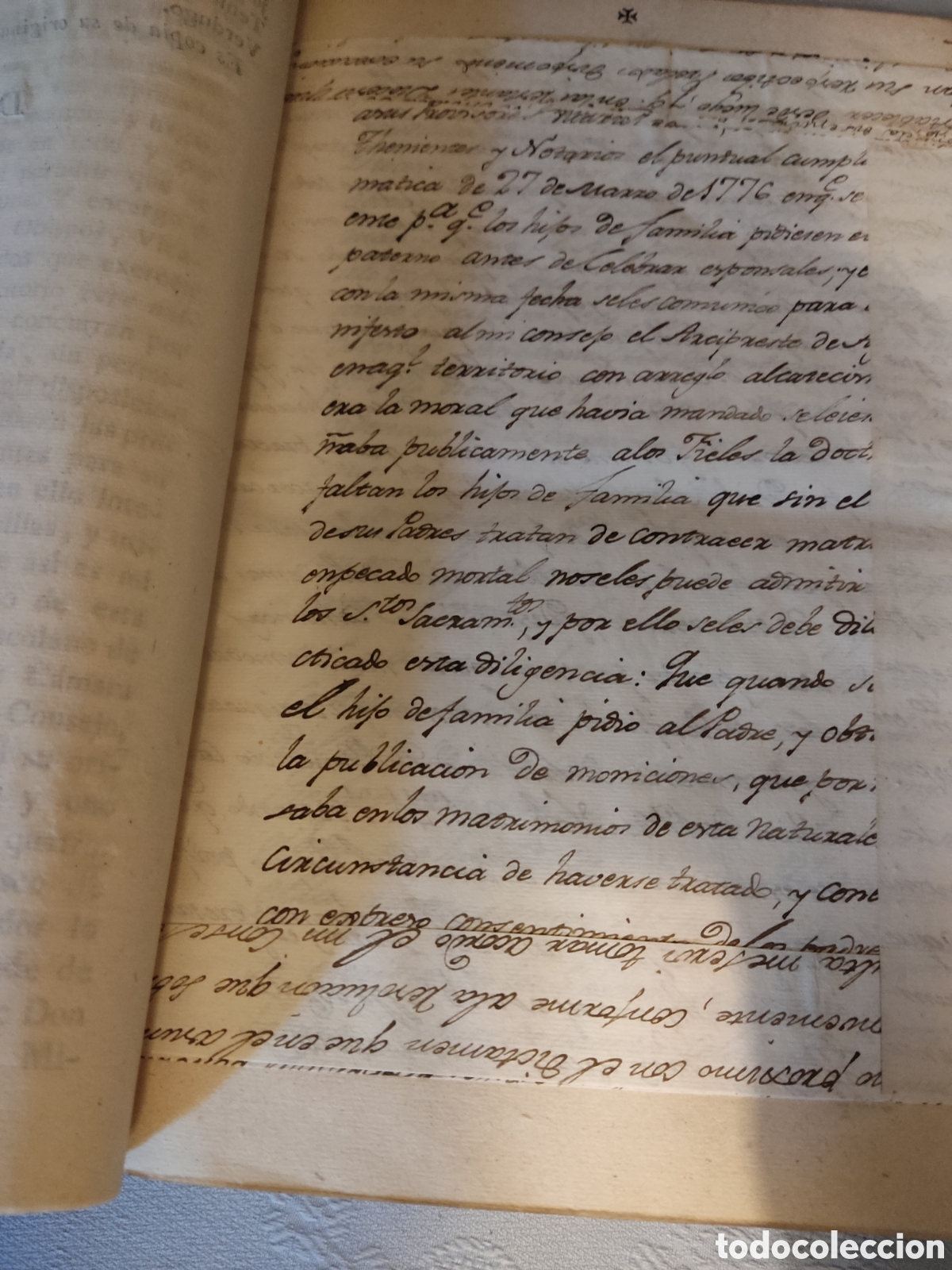 Libros antiguos: Cedulas reales XIV 1776 a 1784 - Foto 7