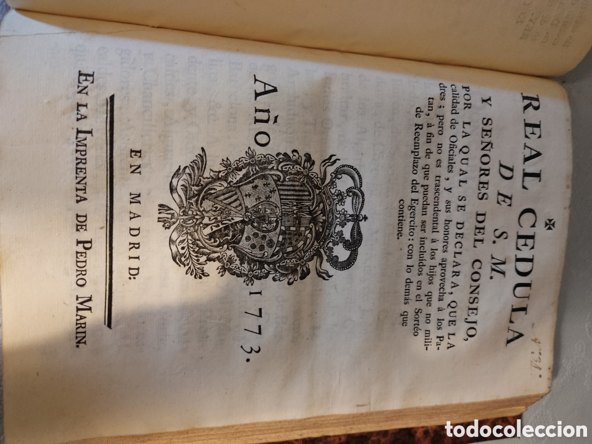 Libros antiguos: Cedulas reales XIV 1776 a 1784 - Foto 13