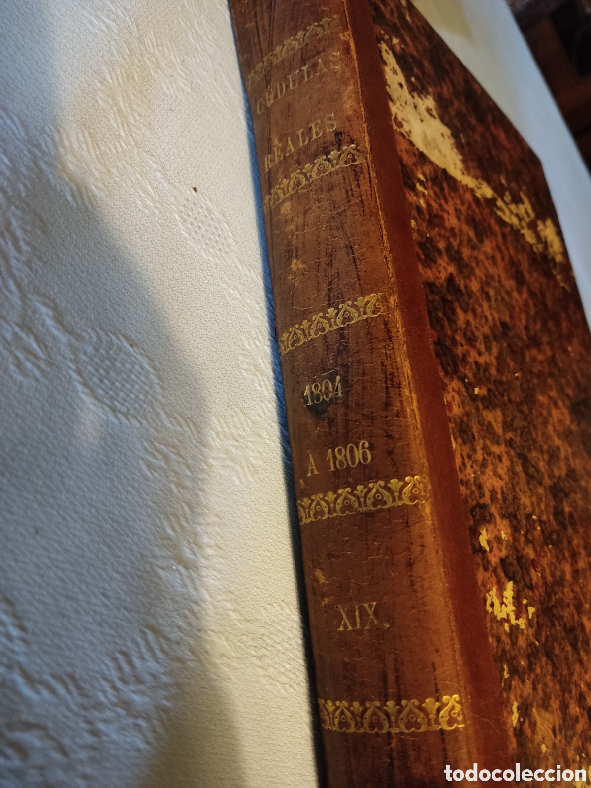 Libros antiguos: Cedulas reales XIX 1804 a 1806 - Foto 2