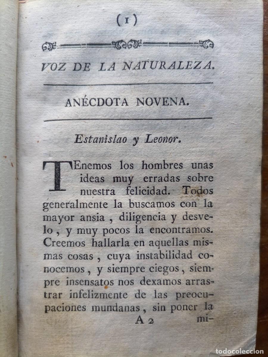 Libros antiguos: Voz de la naturaleza 1803 - Foto 5