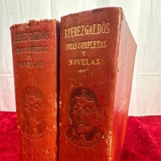Libros antiguos: L-1107. OBRAS COMPLETAS Y NOVELAS BENITO PEREZ GALDOS. ED. AGUILAR, 1941