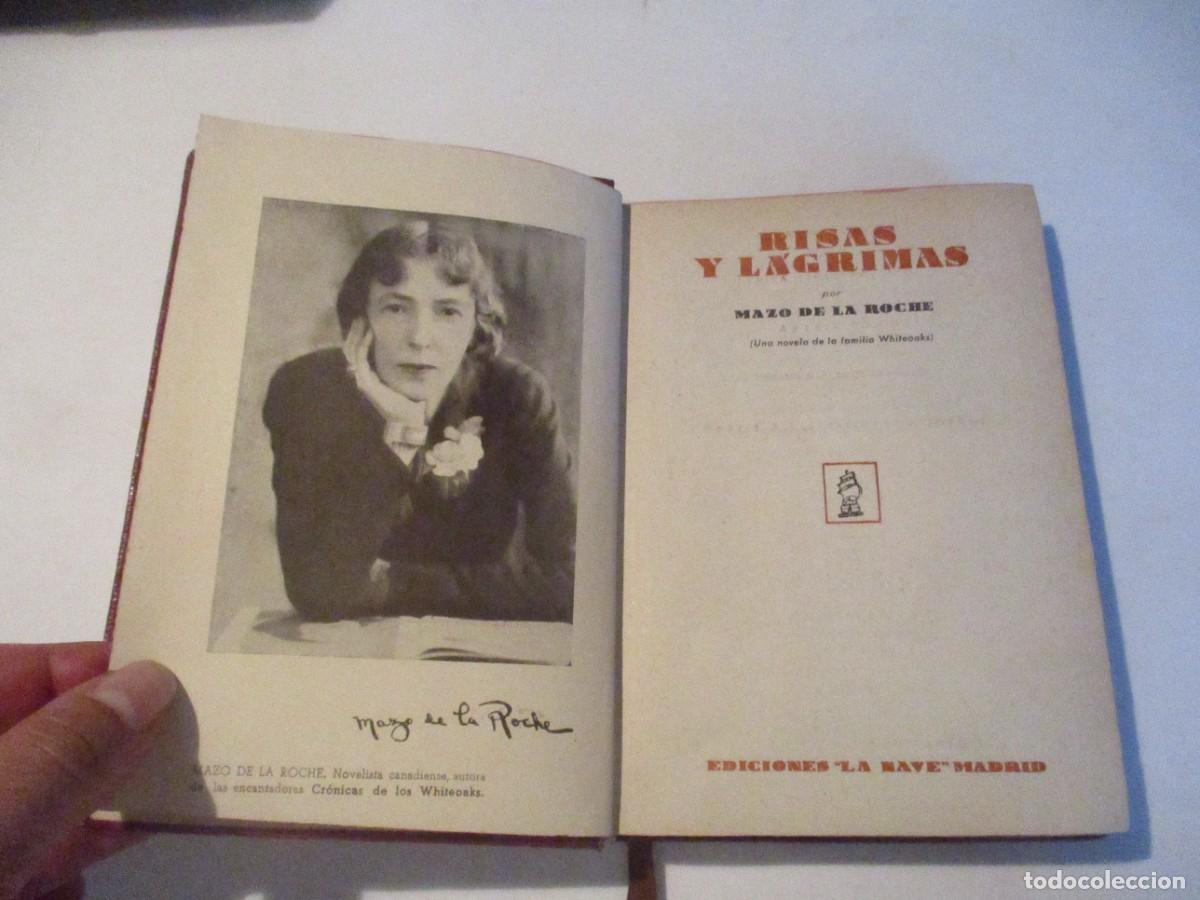 Libros antiguos: MAZO DE LA ROCHE Risas y l&aacute;grimas W22951 - Foto 2