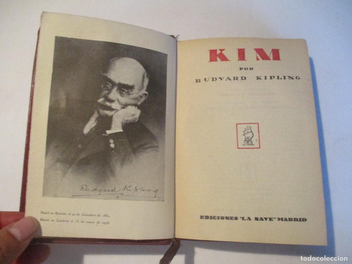 Libros antiguos: RUDYARD KIPLING Kim W22953 - Foto 3