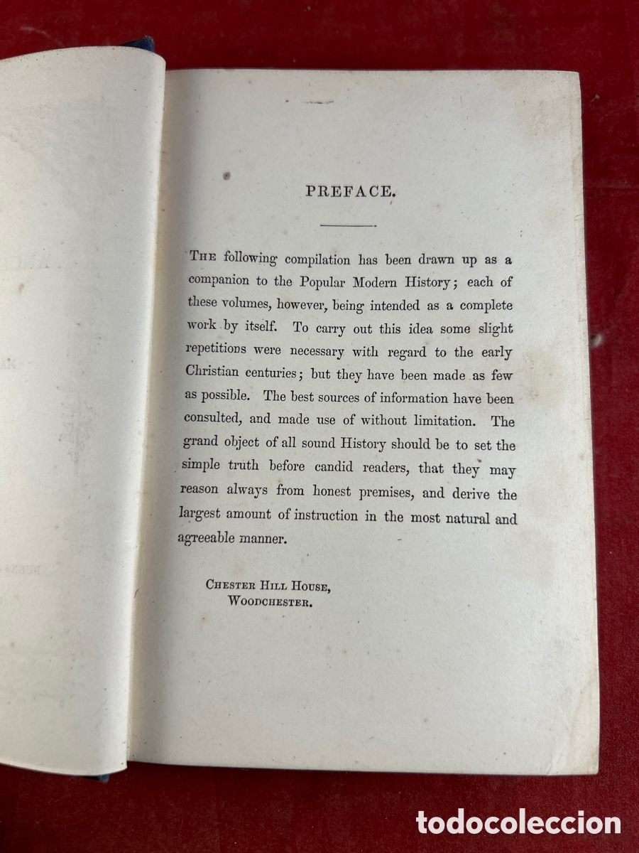 Libros antiguos: A POPULAR ANCIENT HISTORY - Foto 2