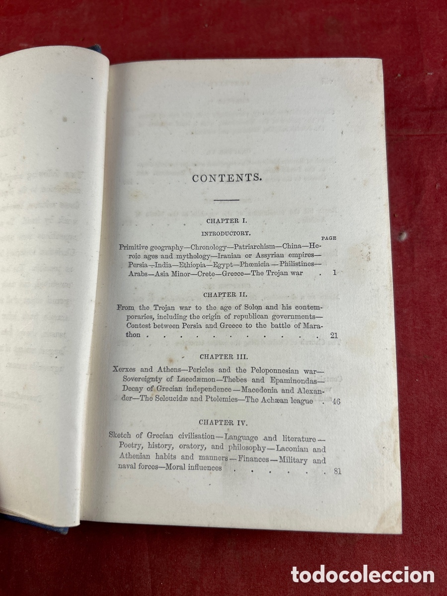 Libros antiguos: A POPULAR ANCIENT HISTORY - Foto 3
